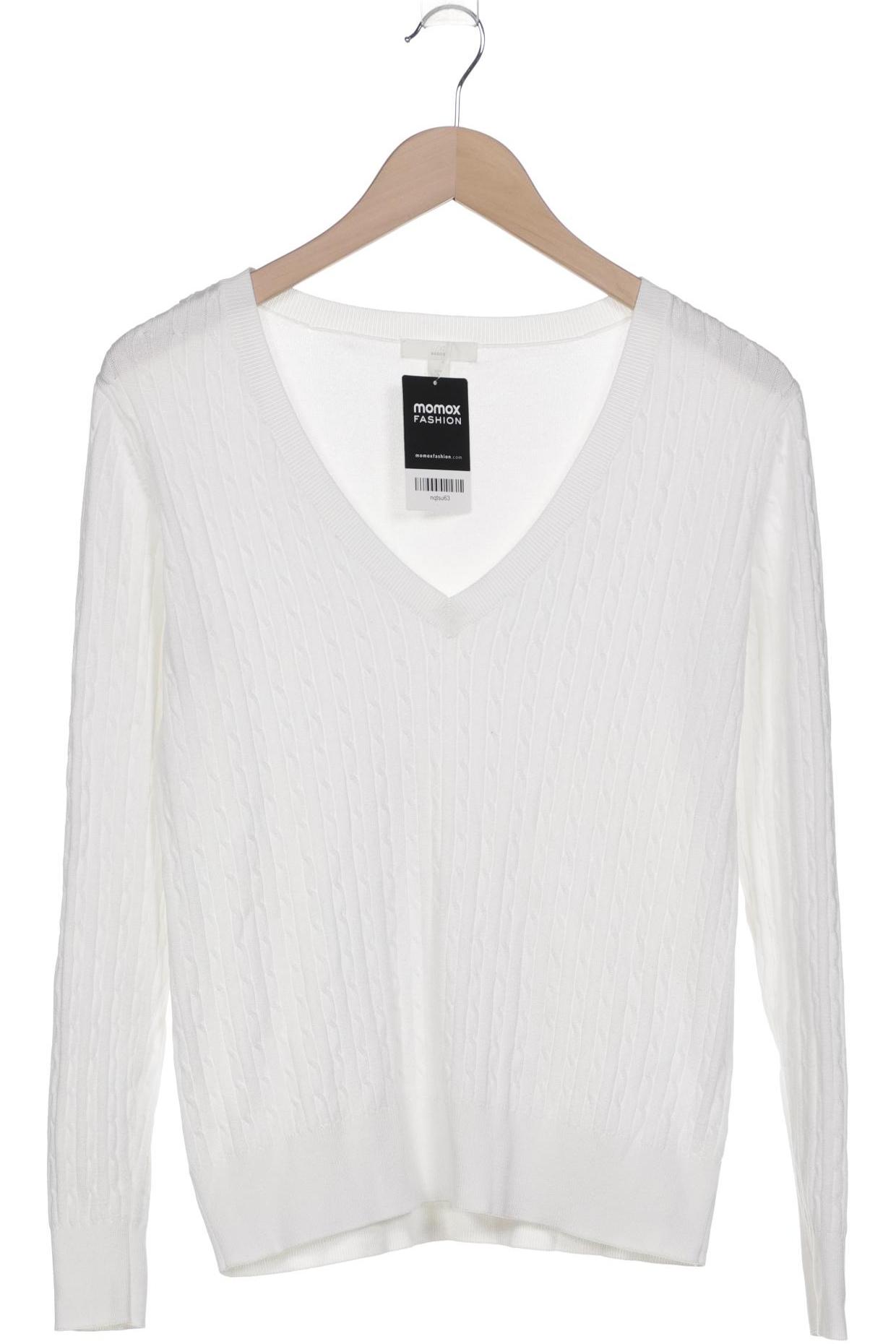 

H&M Damen Pullover, weiß, Gr. 36