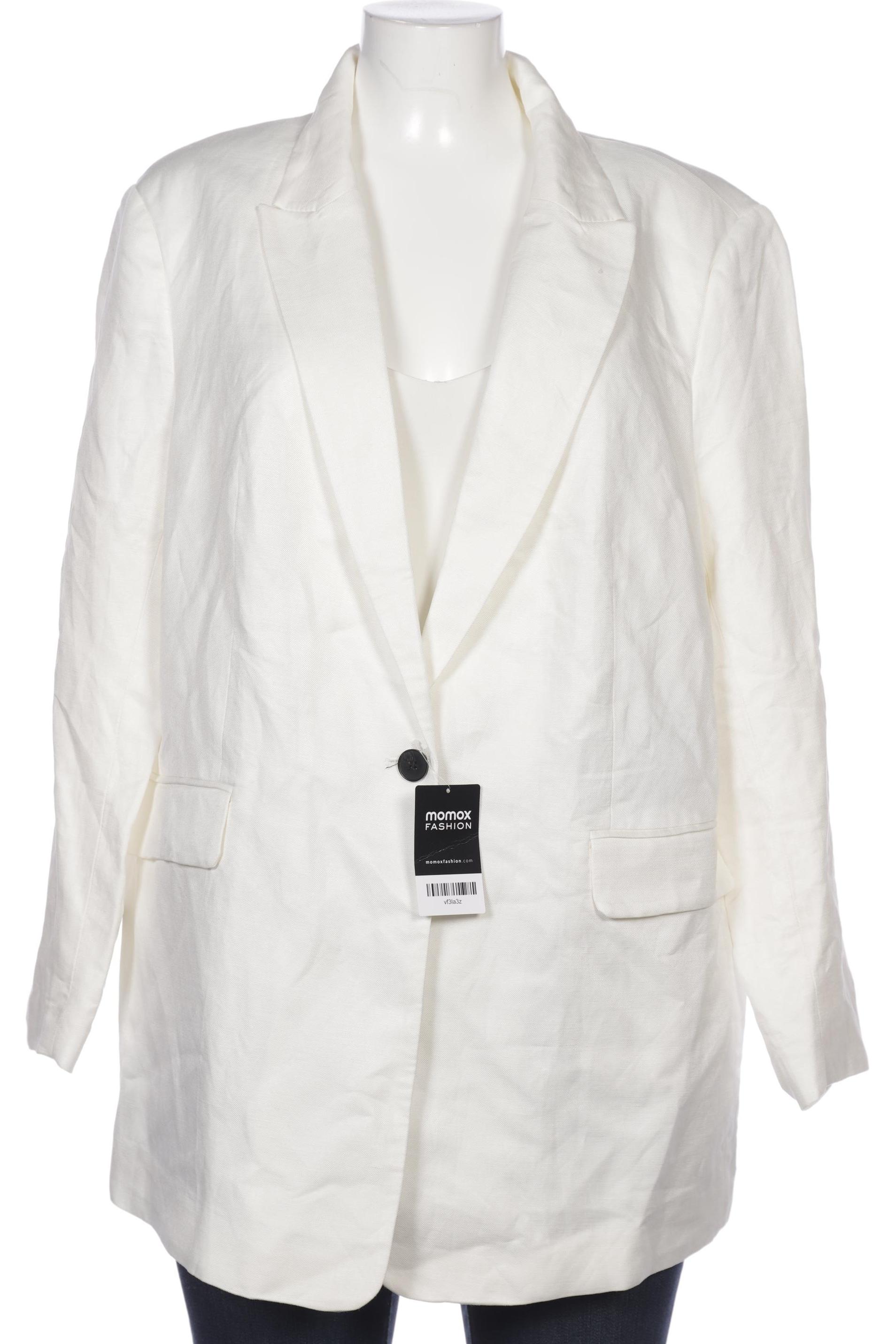 

H&M Damen Blazer, weiß, Gr. 44