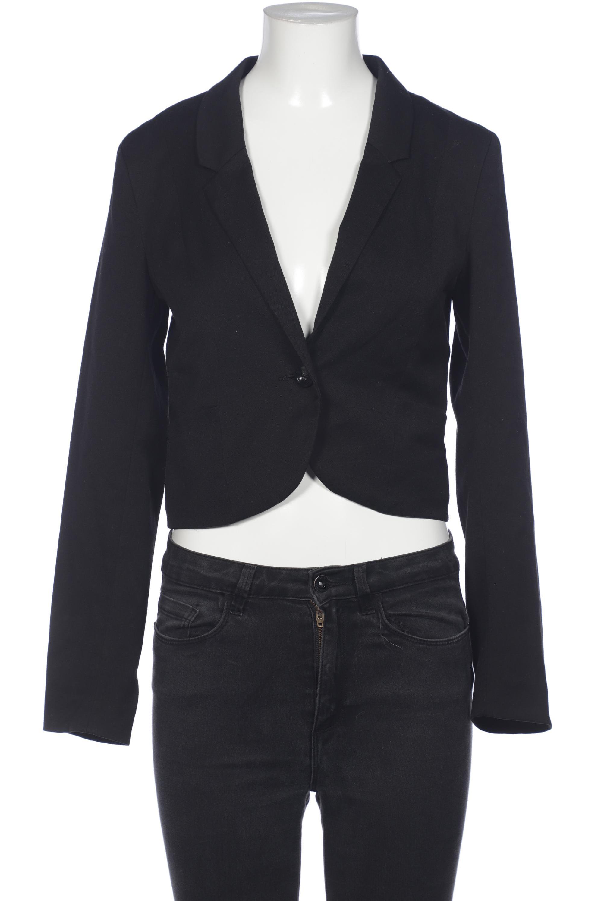 

H&M Damen Blazer, schwarz, Gr. 36