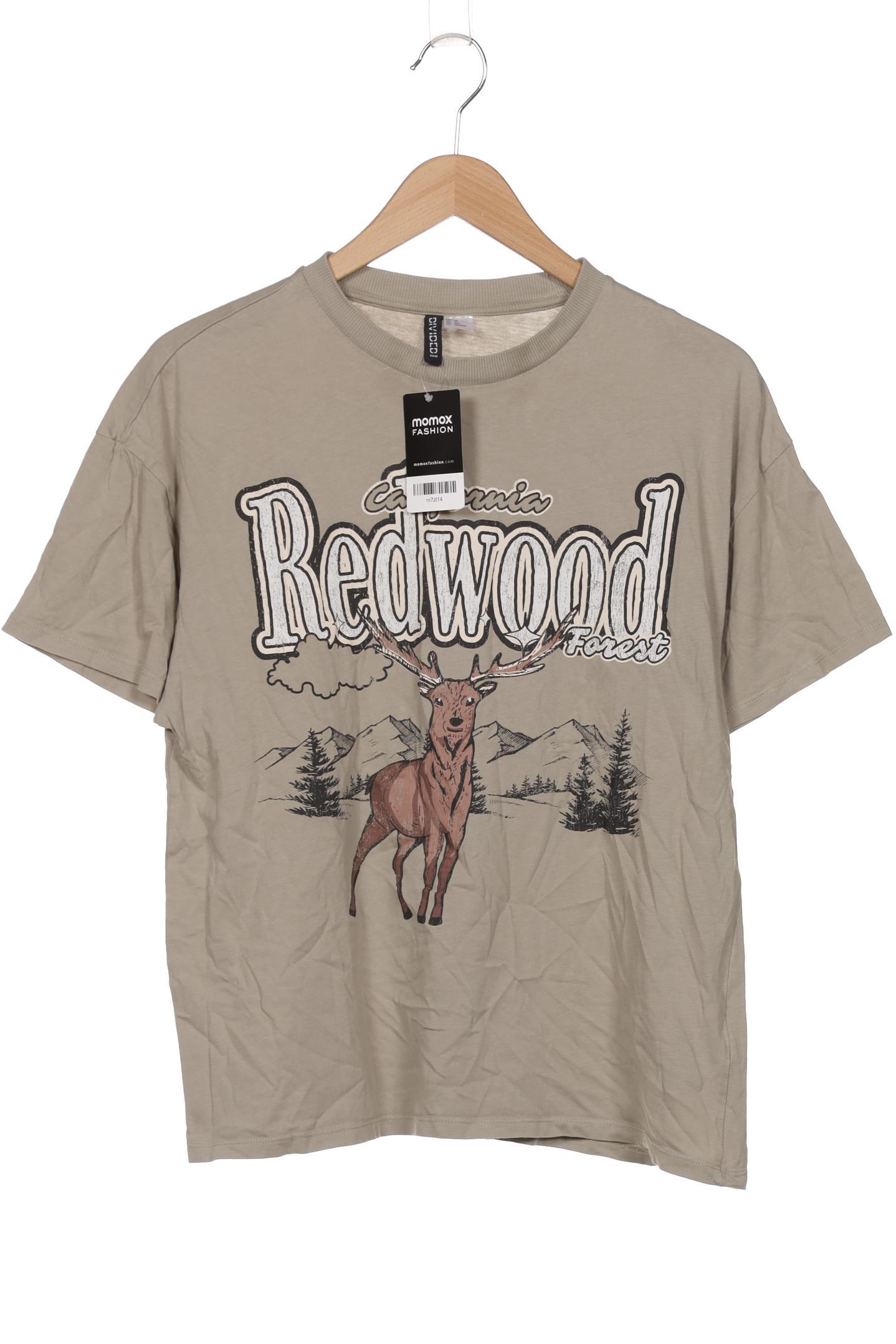

H&M Damen T-Shirt, grün, Gr. 34