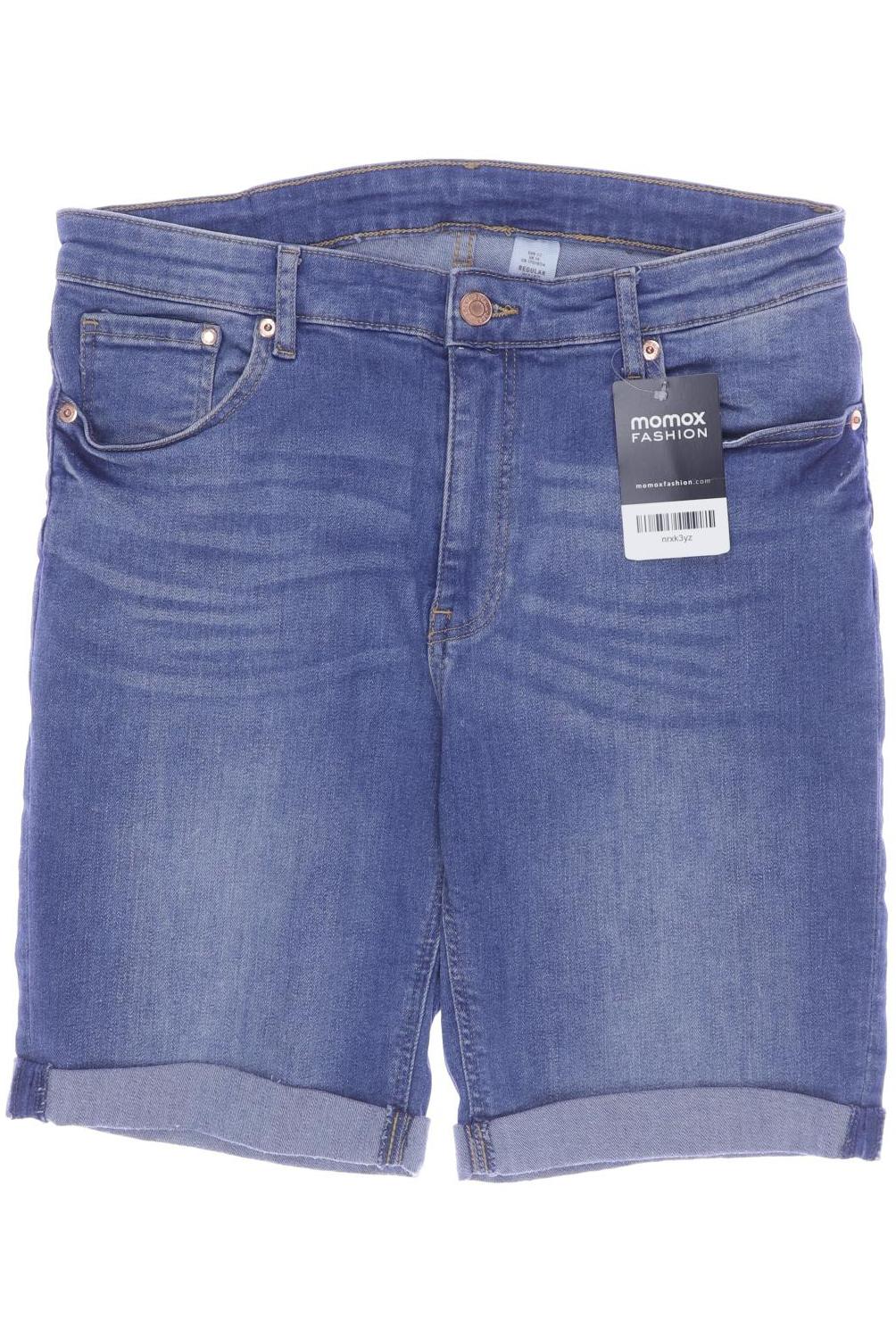 

H&M Damen Shorts, blau, Gr. 42