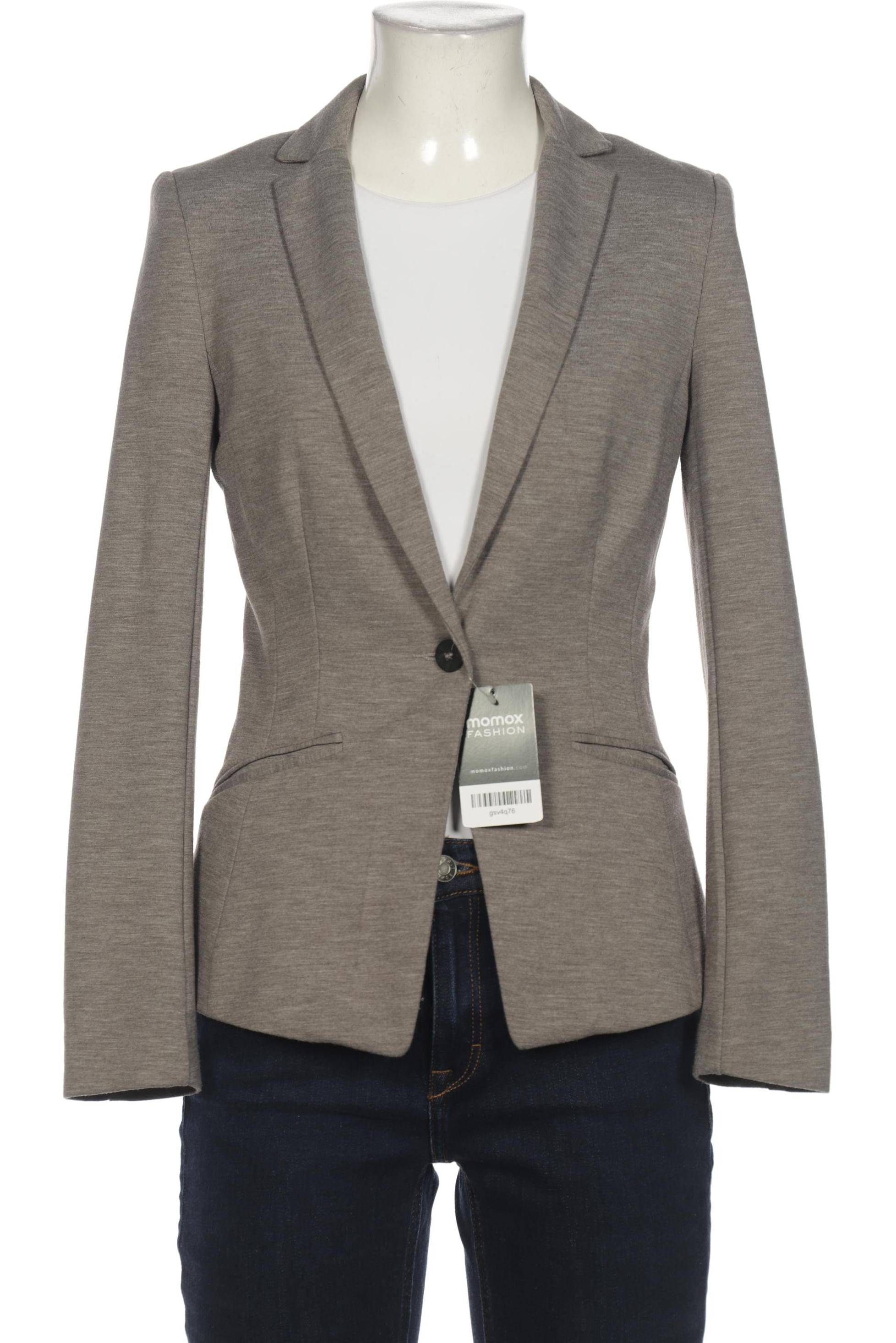 

H&M Damen Blazer, grau, Gr. 34