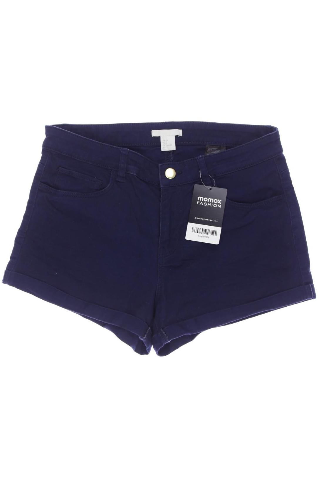 

H&M Damen Shorts, marineblau, Gr. 36