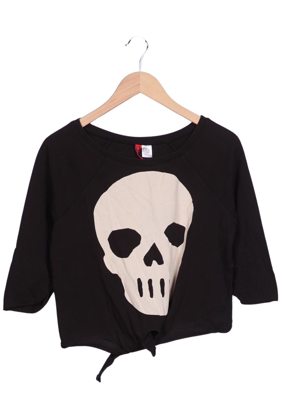 

H&M Damen Langarmshirt, mehrfarbig, Gr. 38