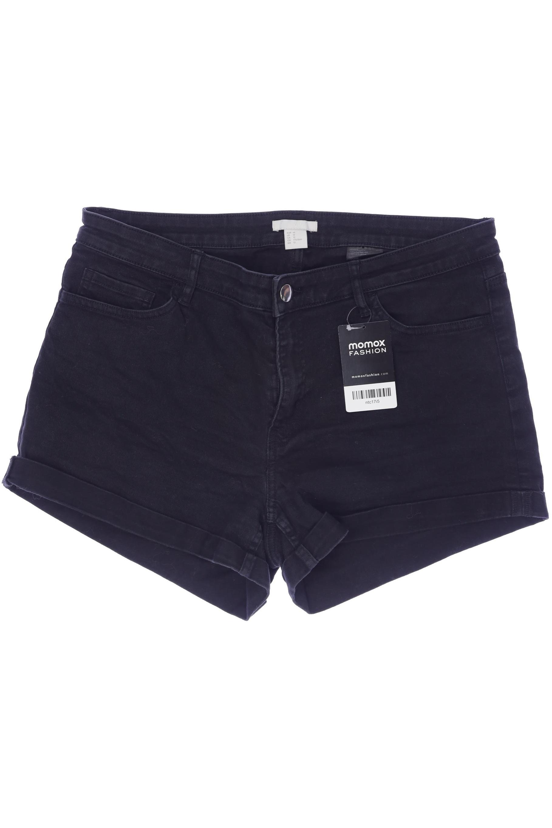

H&M Damen Shorts, schwarz, Gr. 44