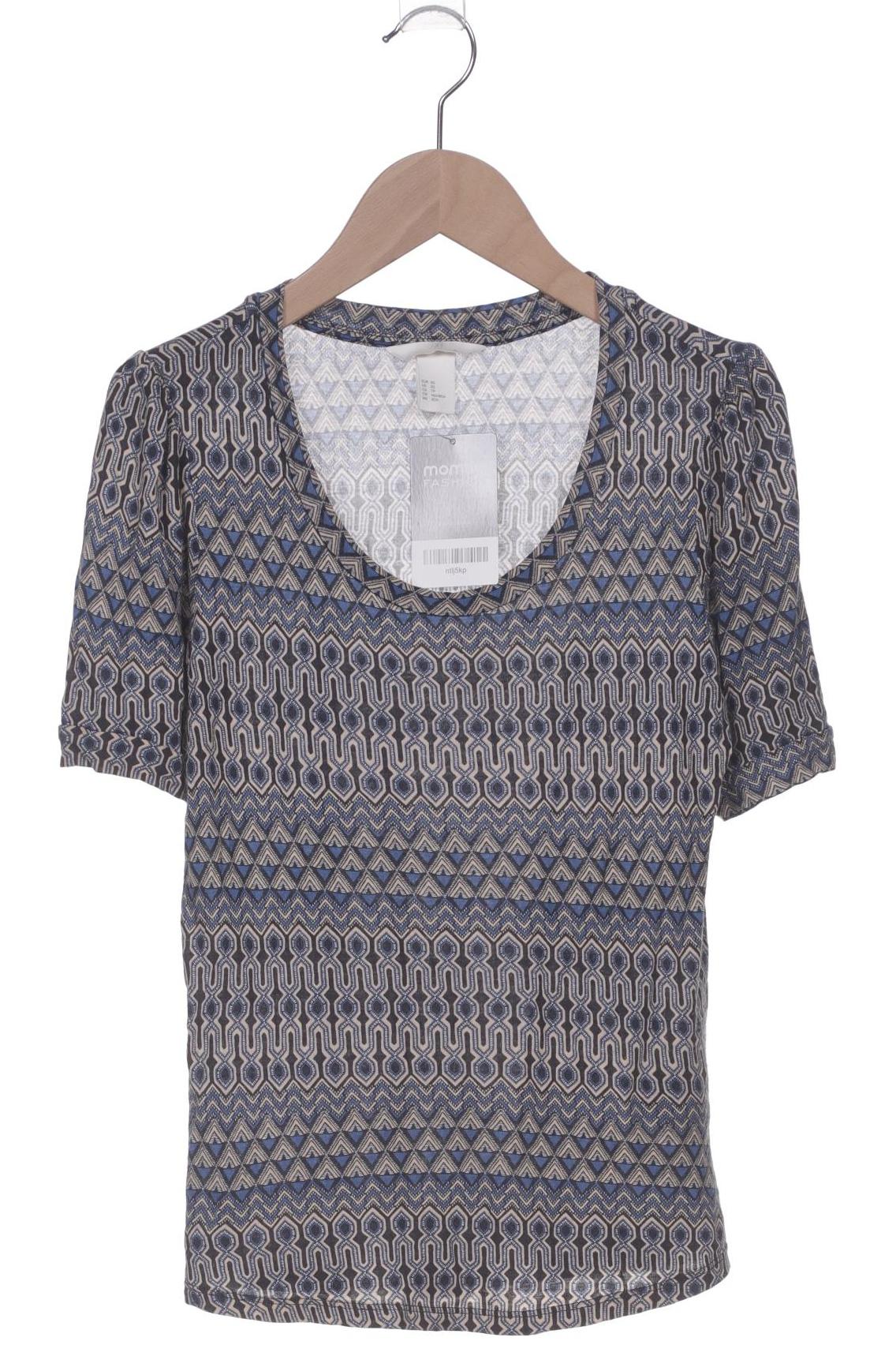 

H&M Damen T-Shirt, blau, Gr. 34