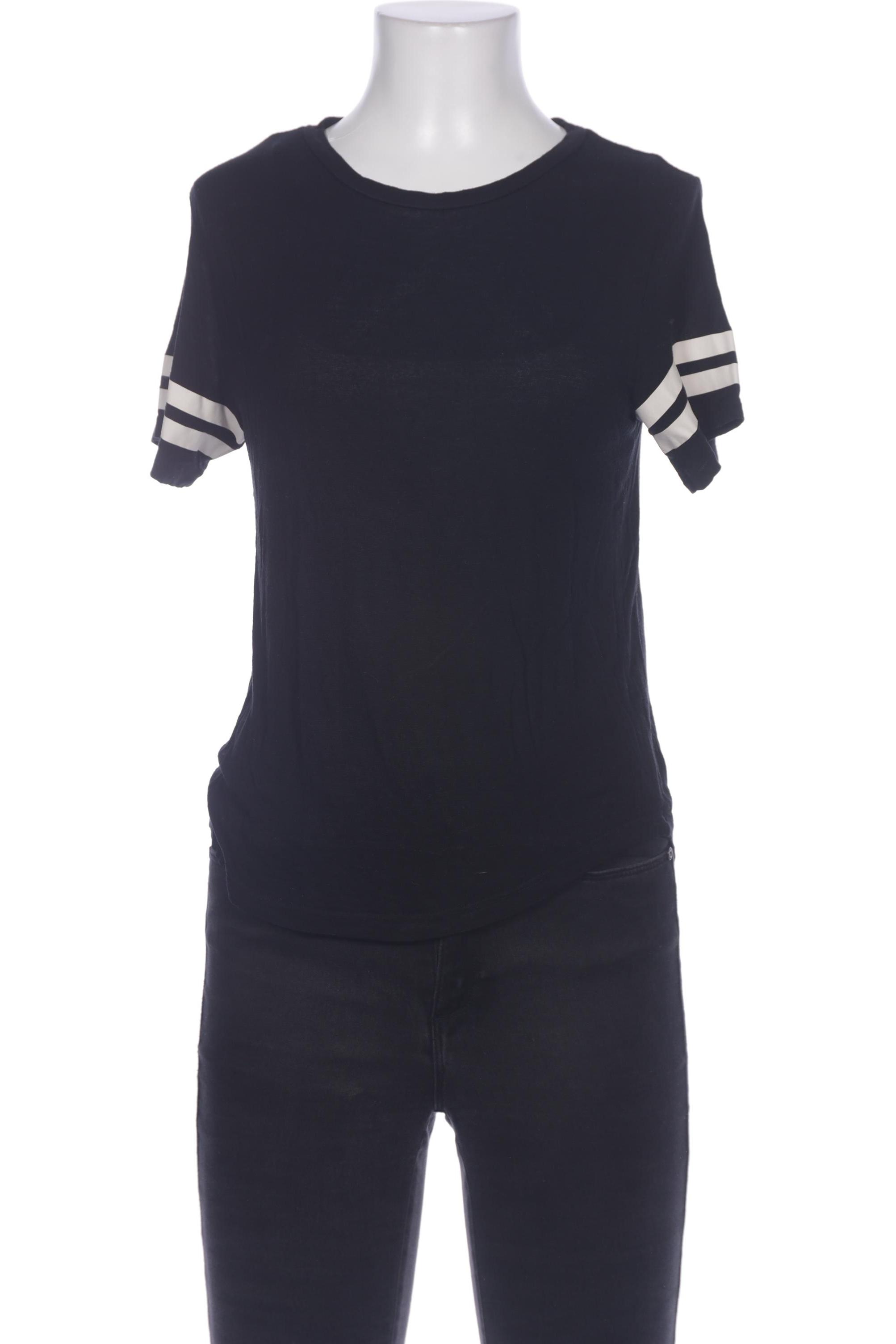 

H&M Damen T-Shirt, schwarz, Gr. 36