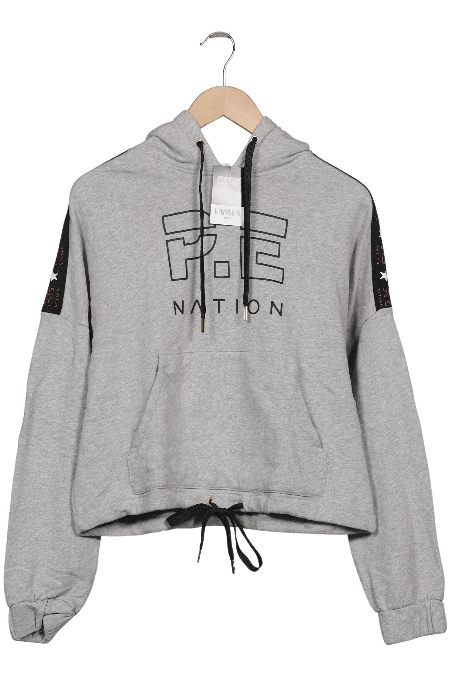 

H&M Damen Kapuzenpullover, grau, Gr. 38