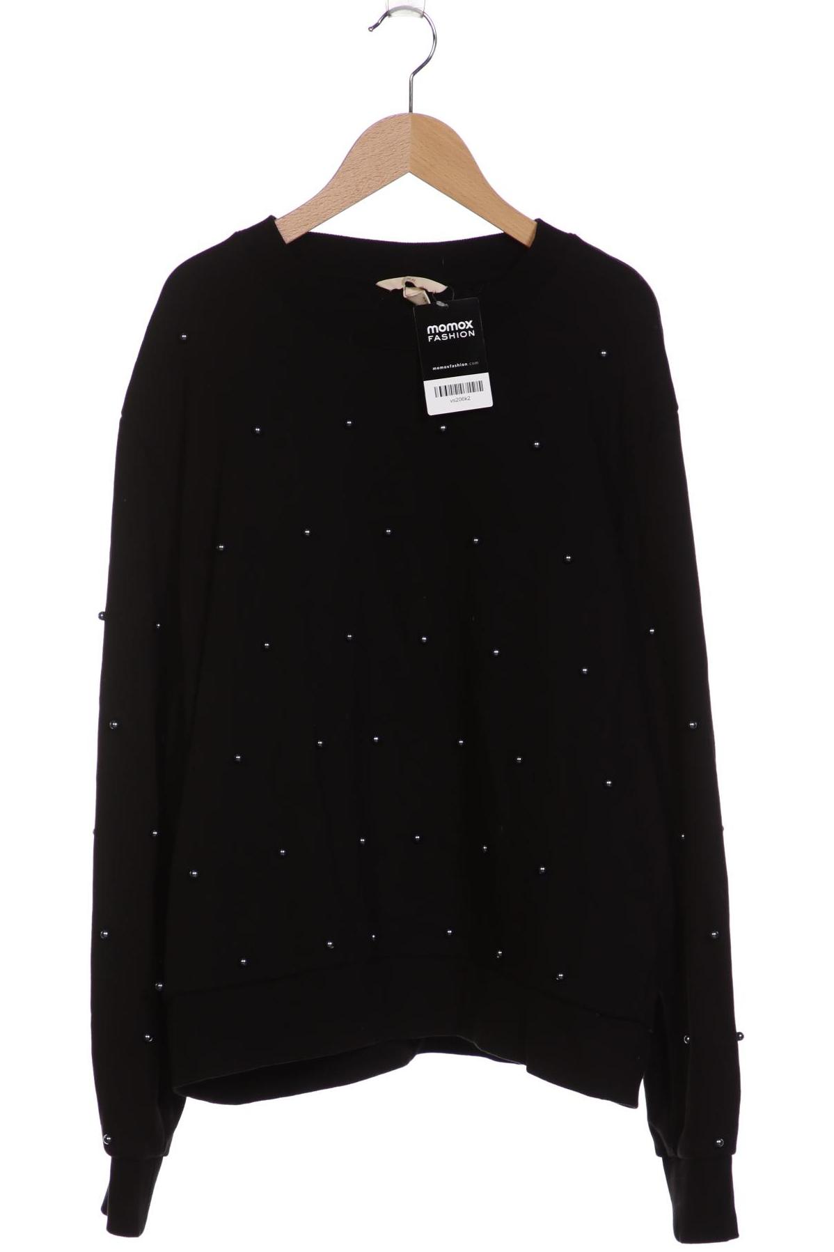 

H&M Damen Sweatshirt, schwarz, Gr. 44