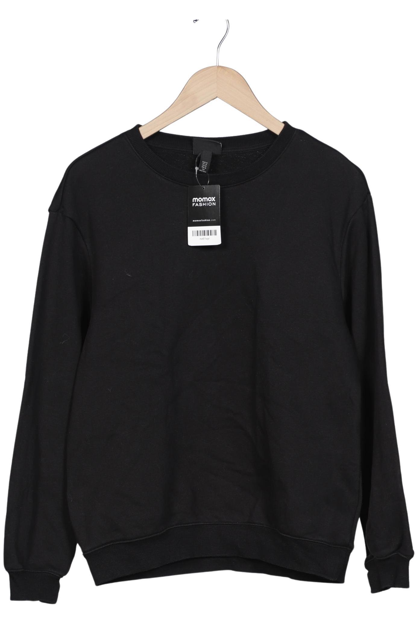 

H&M Damen Sweatshirt, schwarz, Gr. 38