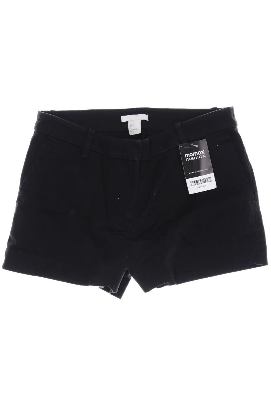 

H&M Damen Shorts, schwarz