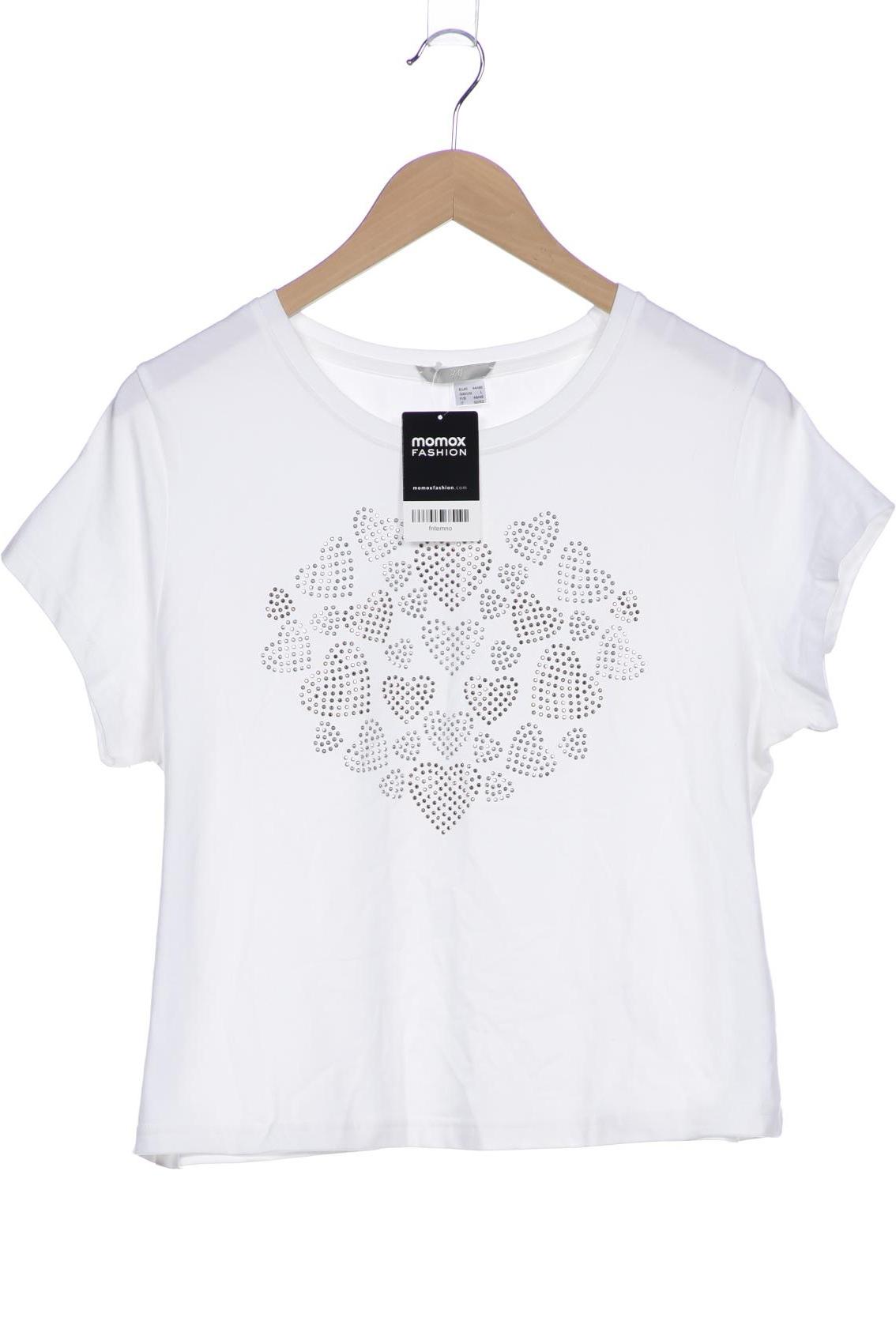 

H&M Damen T-Shirt, weiß, Gr. 44