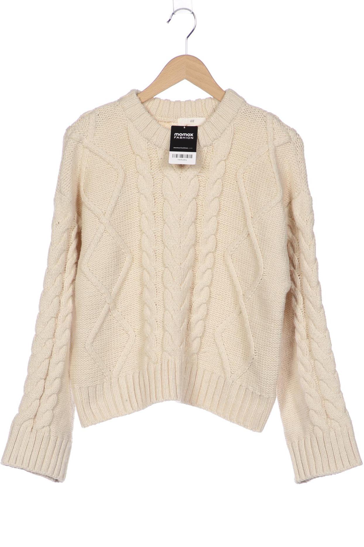 

H&M Damen Pullover, cremeweiß