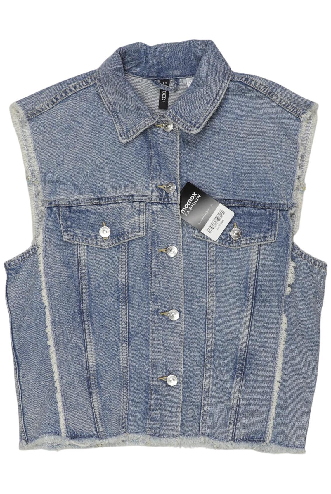 

H&M Damen Weste, hellblau, Gr. 34