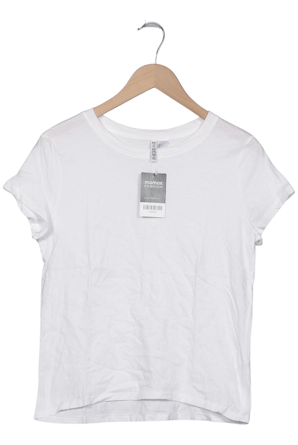 

H&M Damen T-Shirt, weiß, Gr. 38