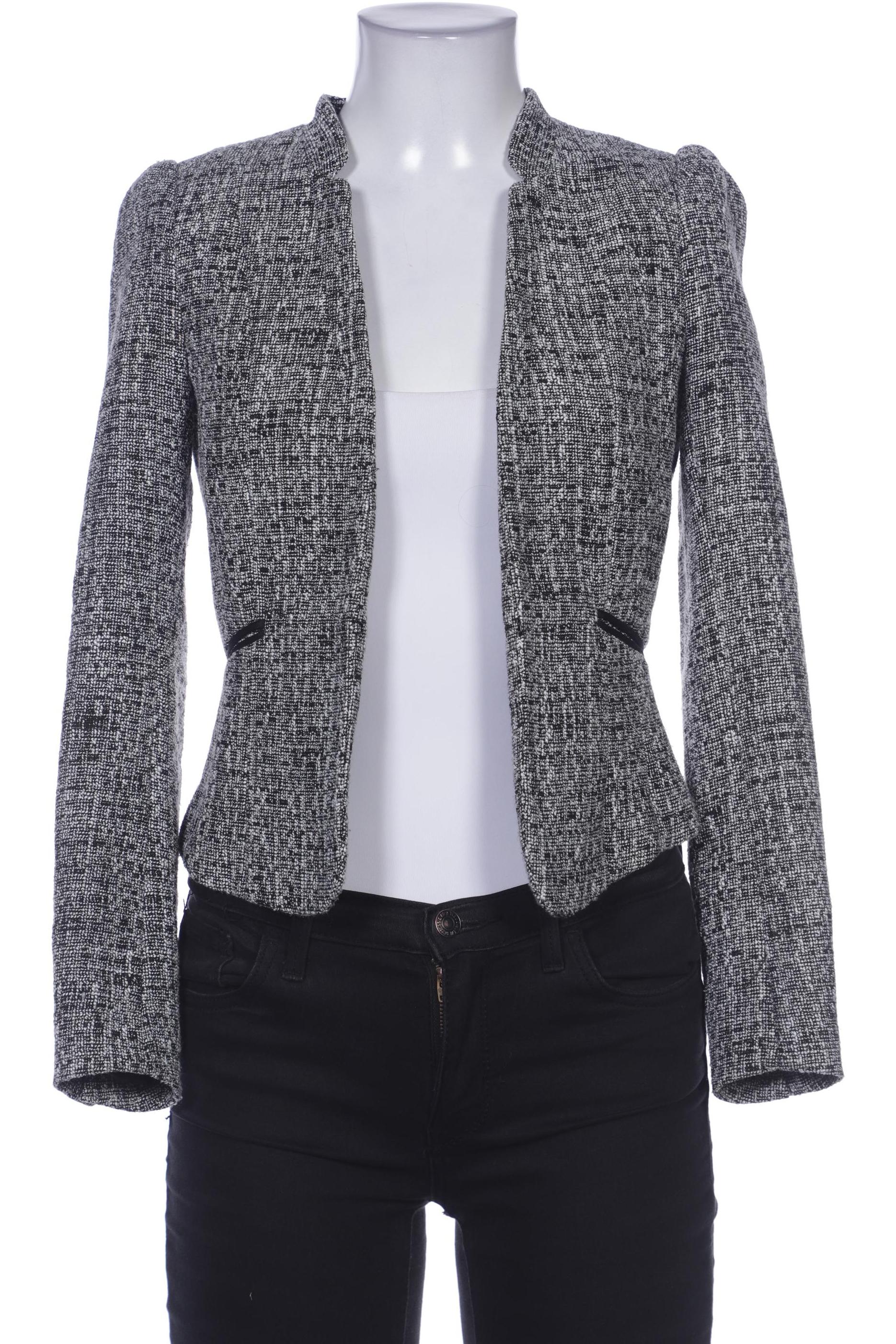 

H&M Damen Blazer, schwarz, Gr. 34