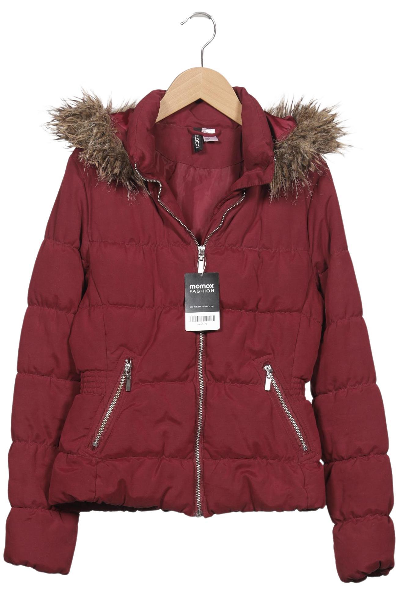 

H&M Damen Jacke, bordeaux, Gr. 34