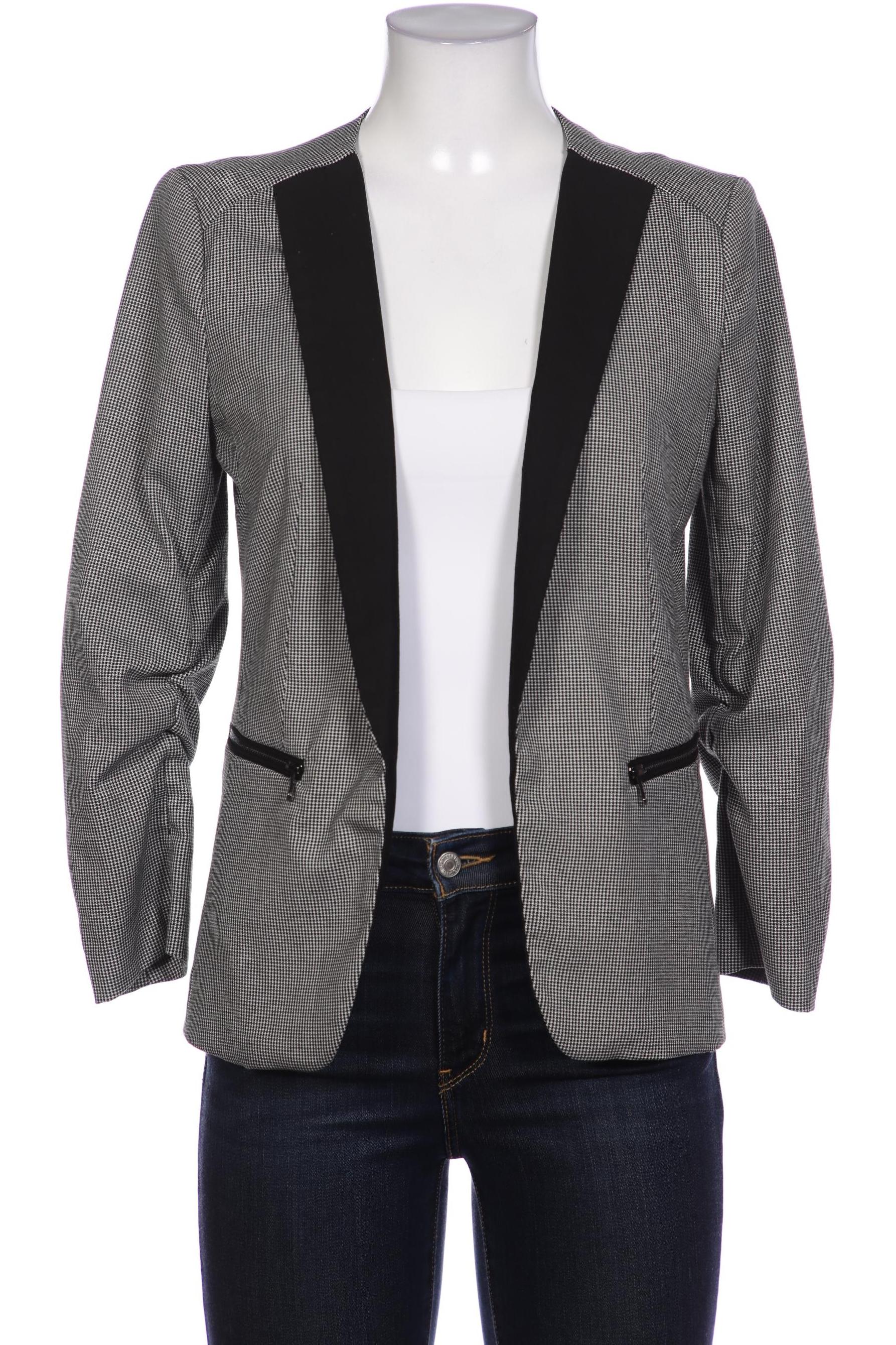 

H&M Damen Blazer, schwarz, Gr. 38