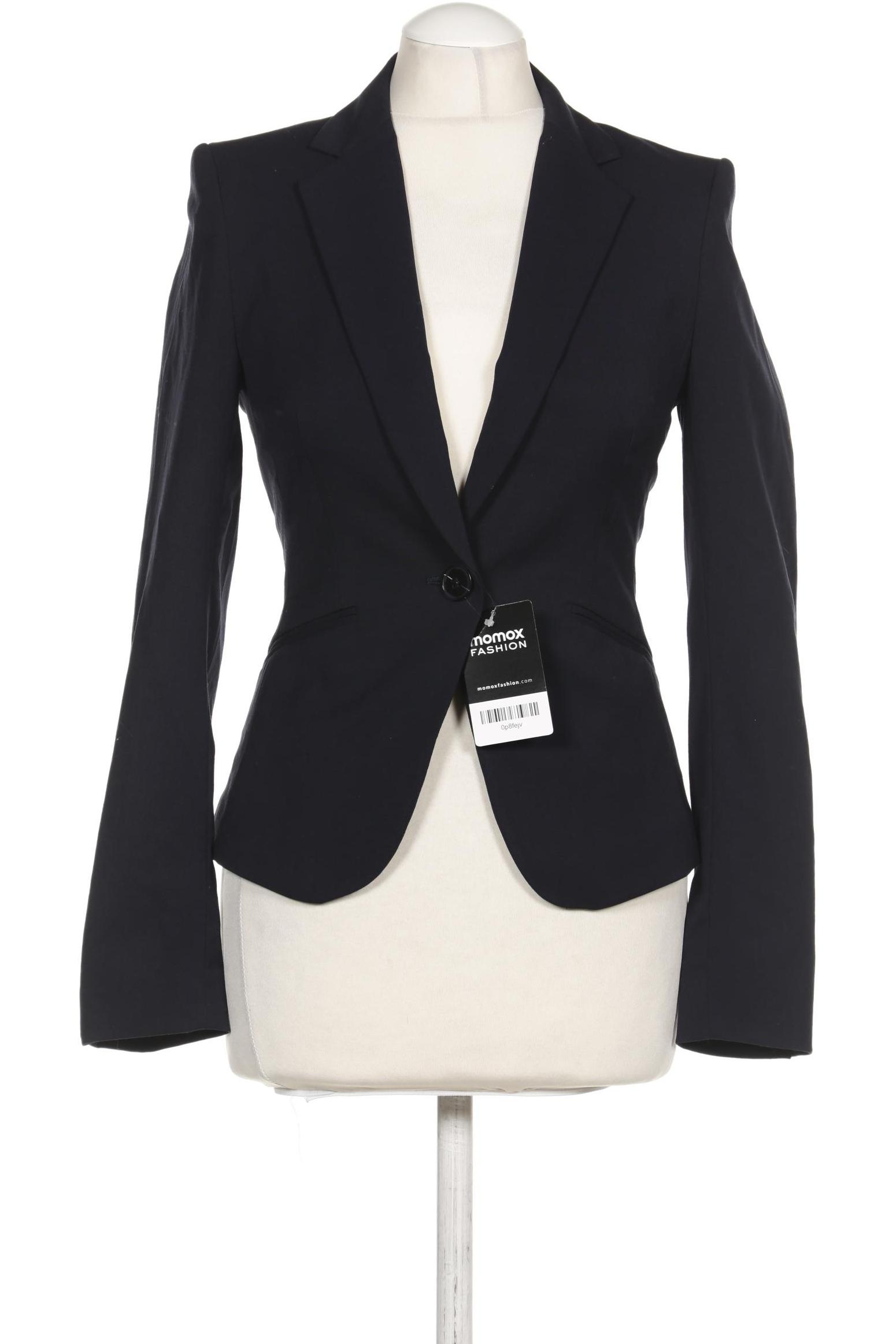 

H&M Damen Blazer, marineblau, Gr. 34