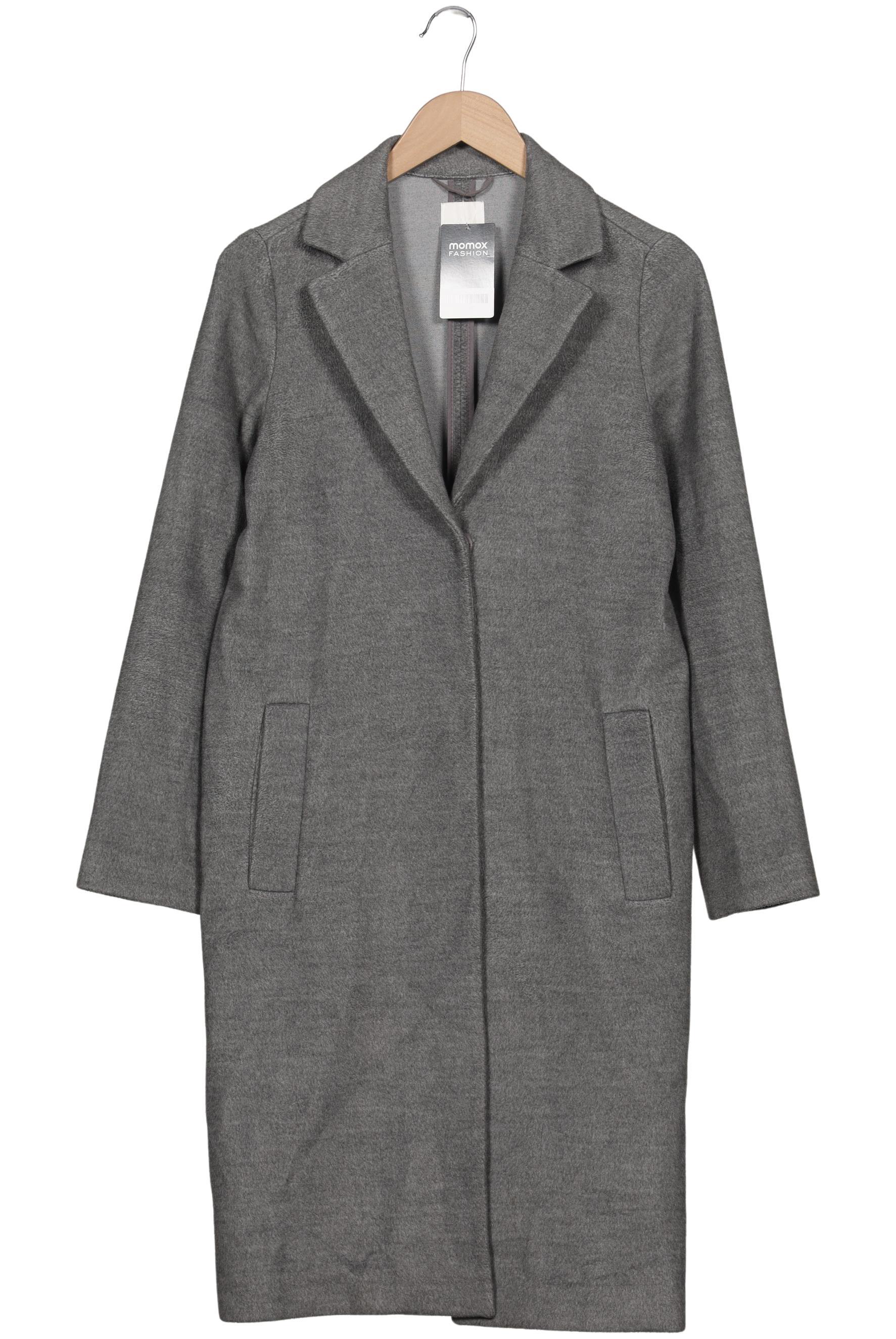 

H&M Damen Mantel, grau, Gr. 34