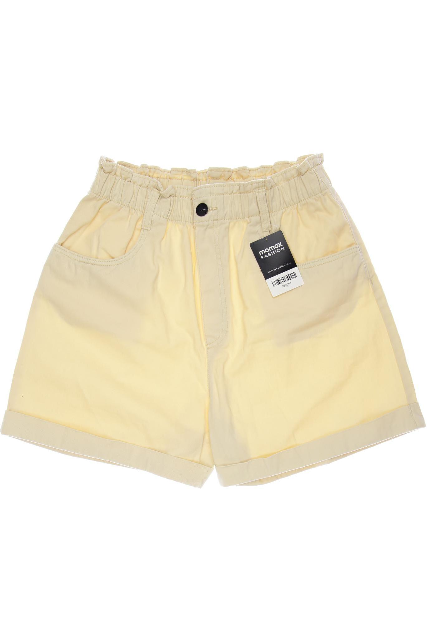 

H&M Damen Shorts, cremeweiß, Gr. 38