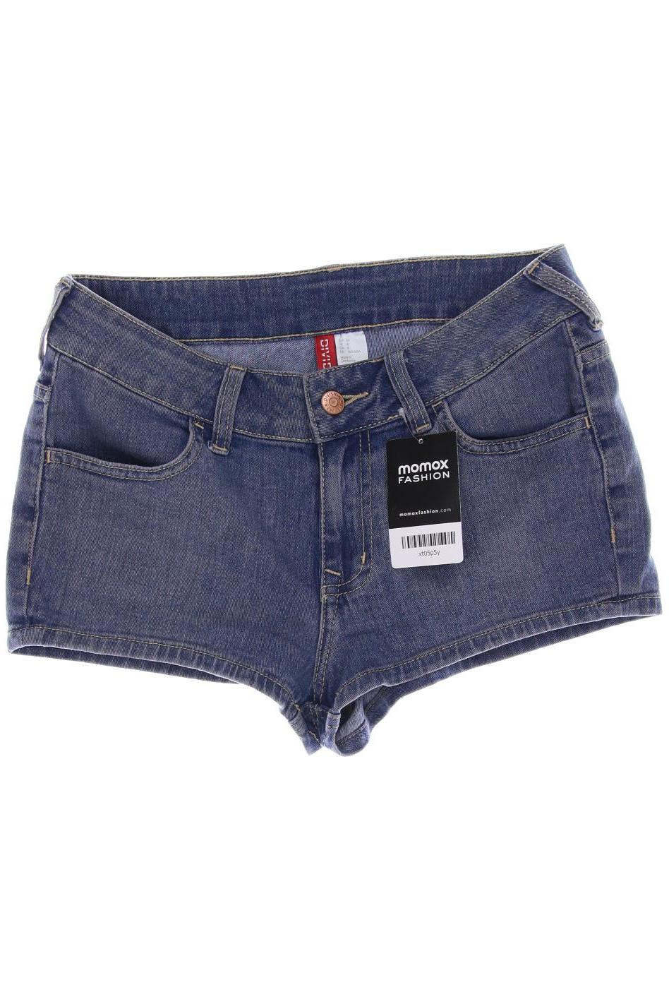 

H&M Damen Shorts, blau, Gr. 36