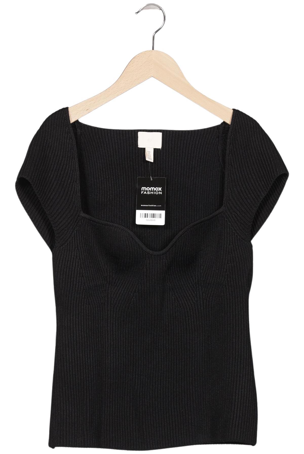 

H&M Damen Pullover, schwarz, Gr. 42