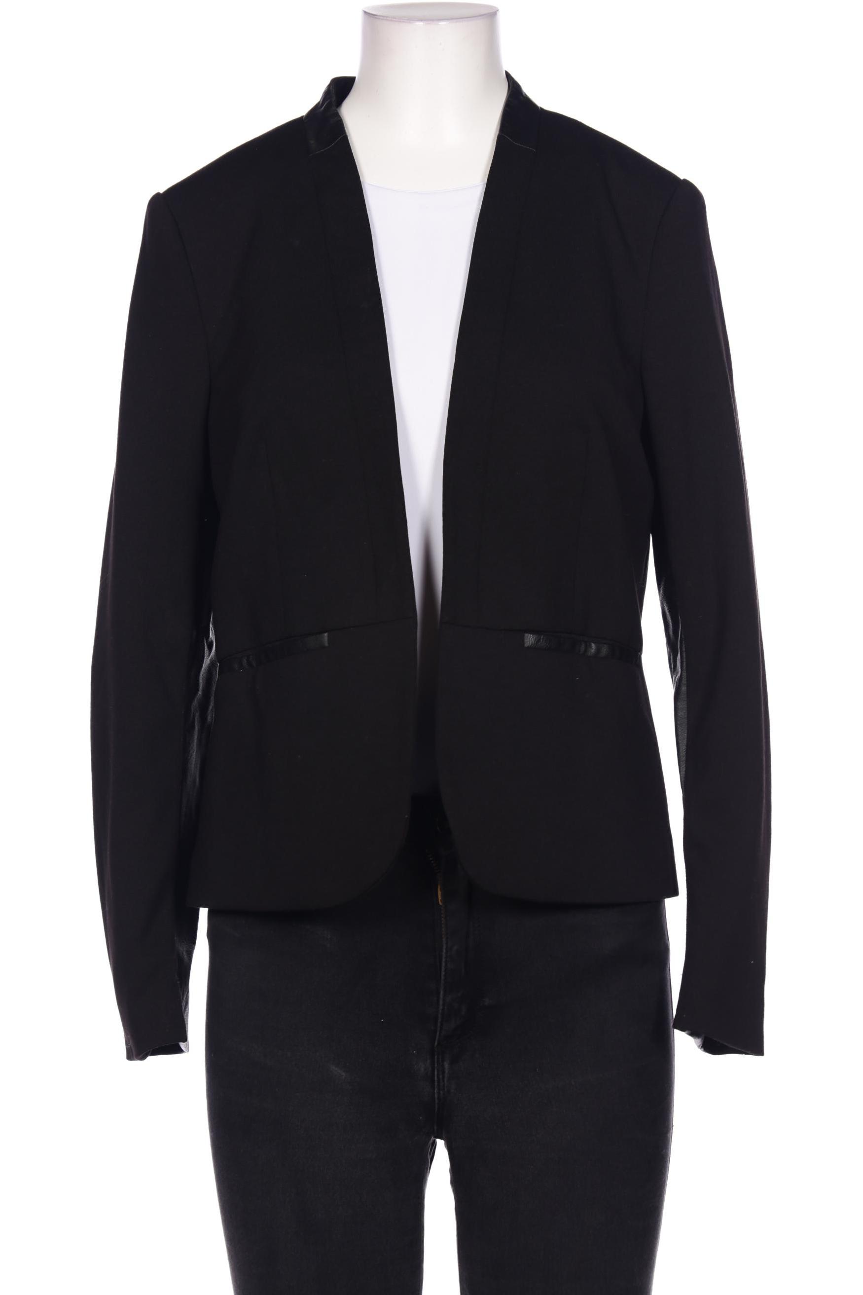 

H&M Damen Blazer, schwarz, Gr. 40