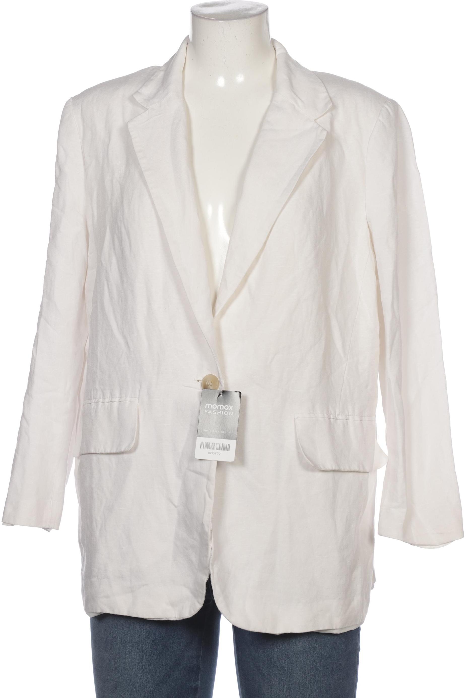 

H&M Damen Blazer, weiß, Gr. 38