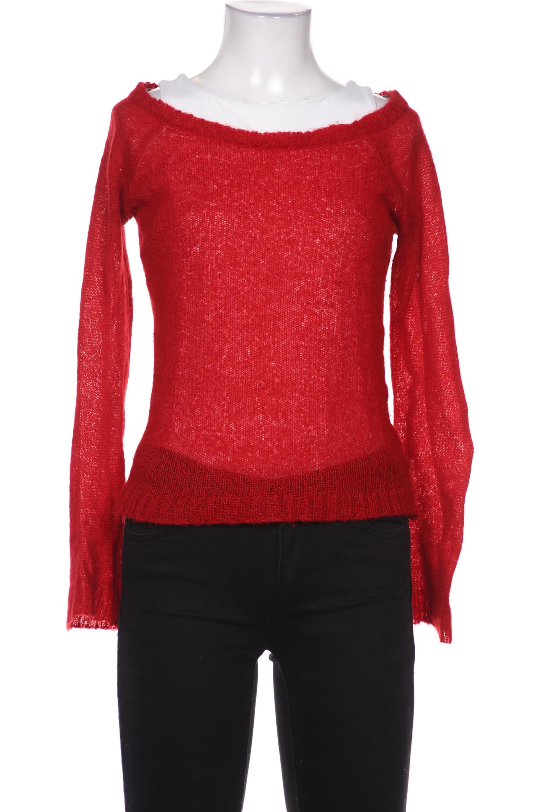 

H&M Damen Pullover, rot, Gr. 34