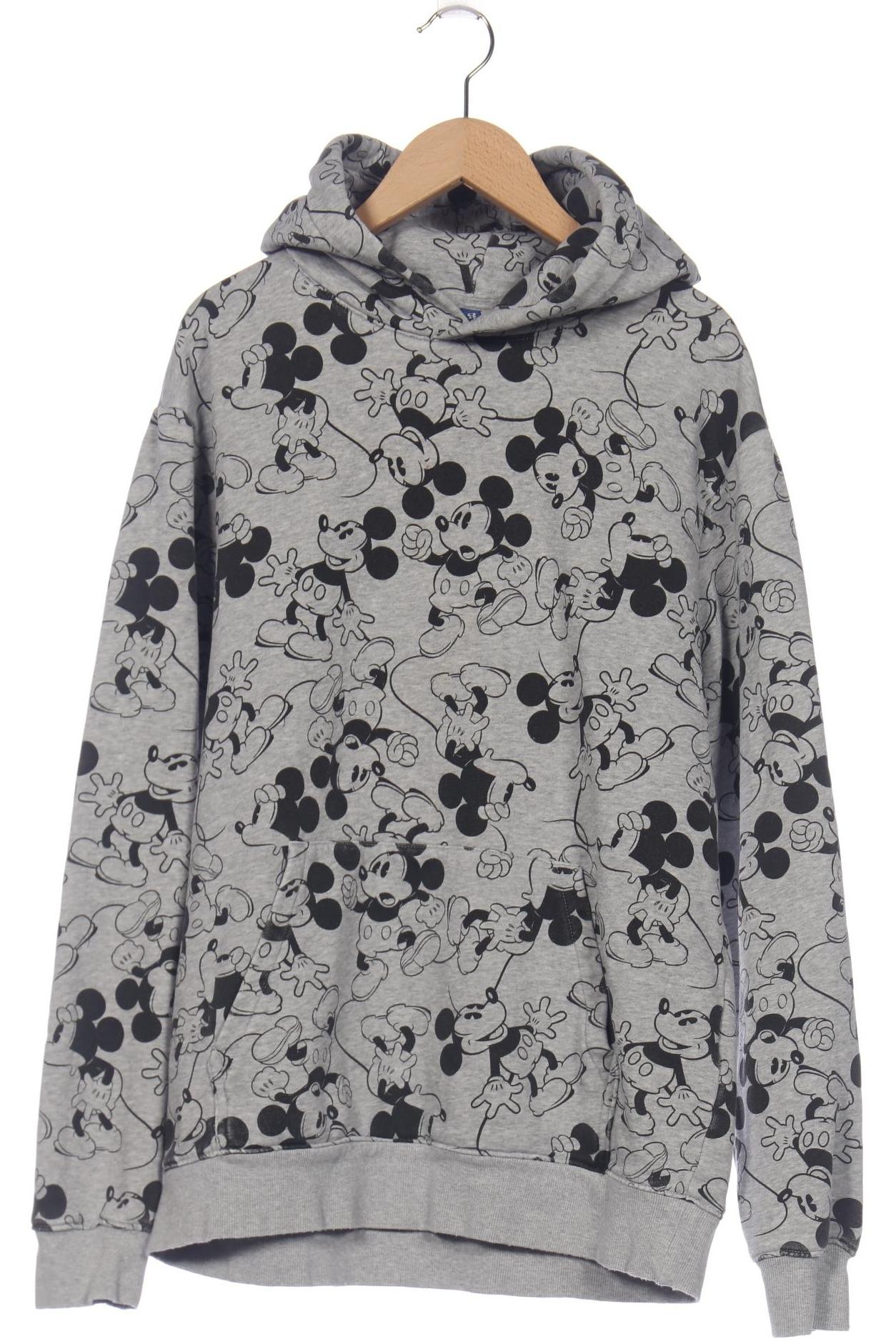 

H&M Damen Kapuzenpullover, grau, Gr. 38