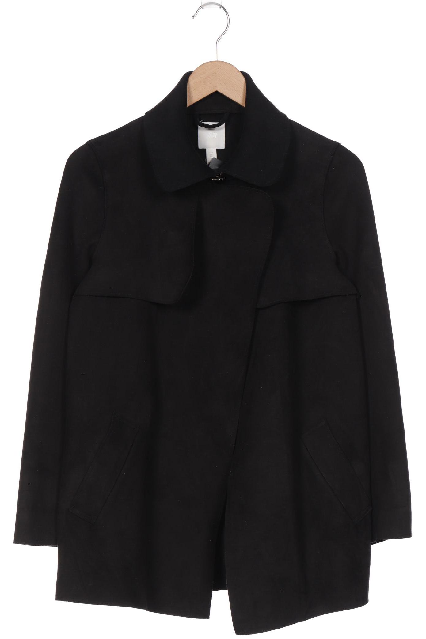 

H&M Damen Mantel, schwarz
