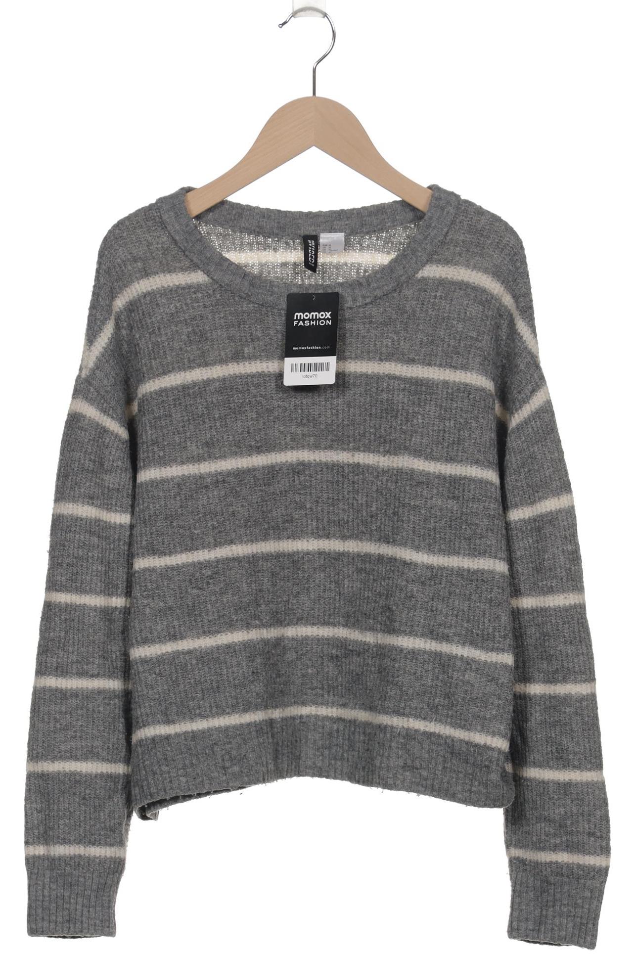

H&M Damen Pullover, grau, Gr. 38