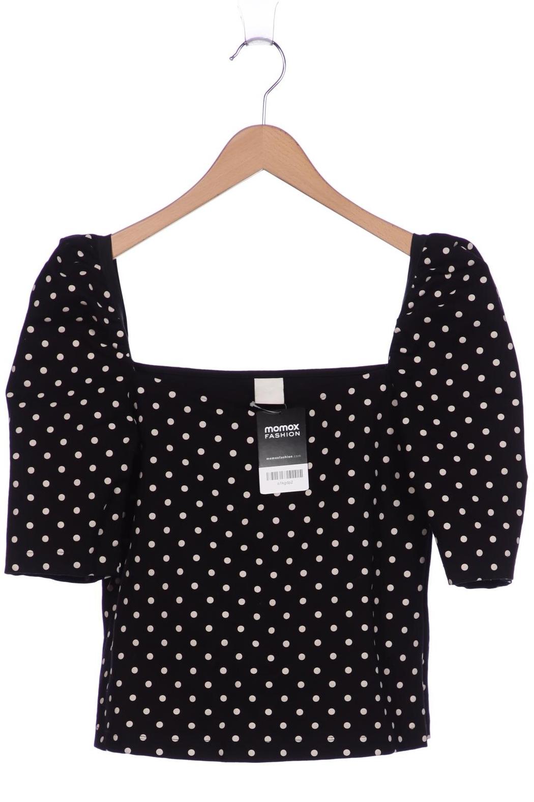 

H&M Damen T-Shirt, schwarz, Gr. 38