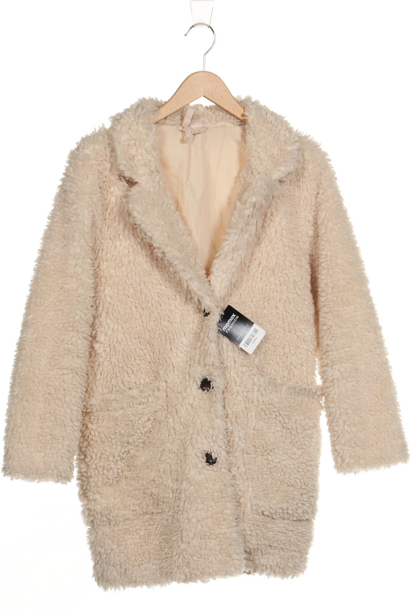 

H&M Damen Mantel, cremeweiß, Gr. 36