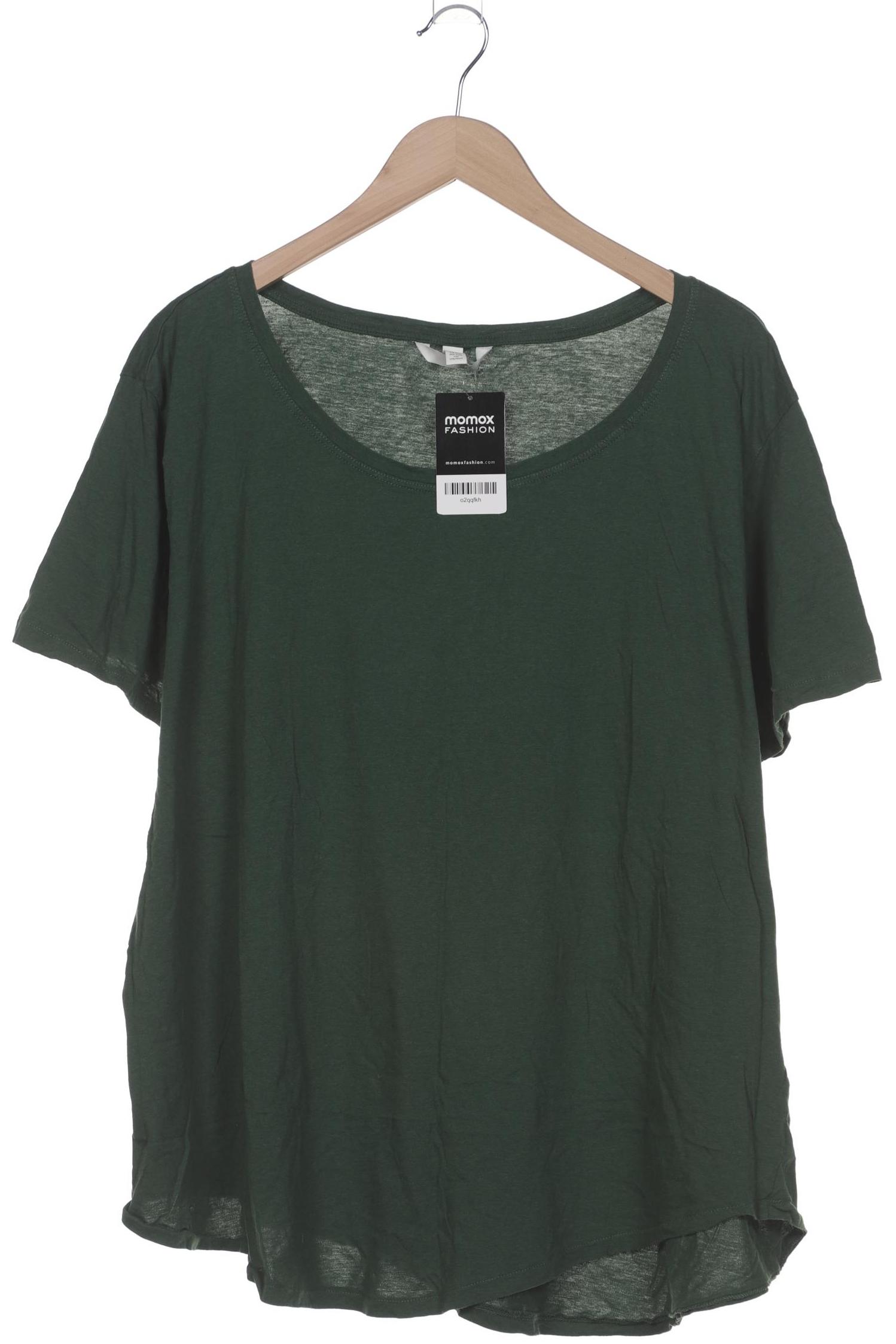 

H&M Damen T-Shirt, grün, Gr. 52