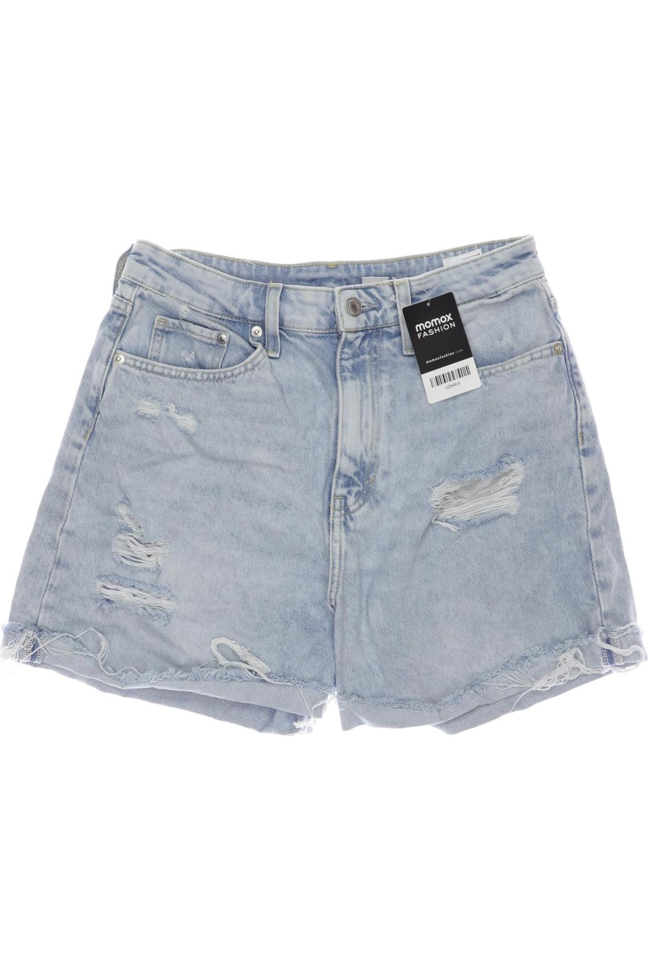 

H&M Damen Shorts, hellblau, Gr. 38