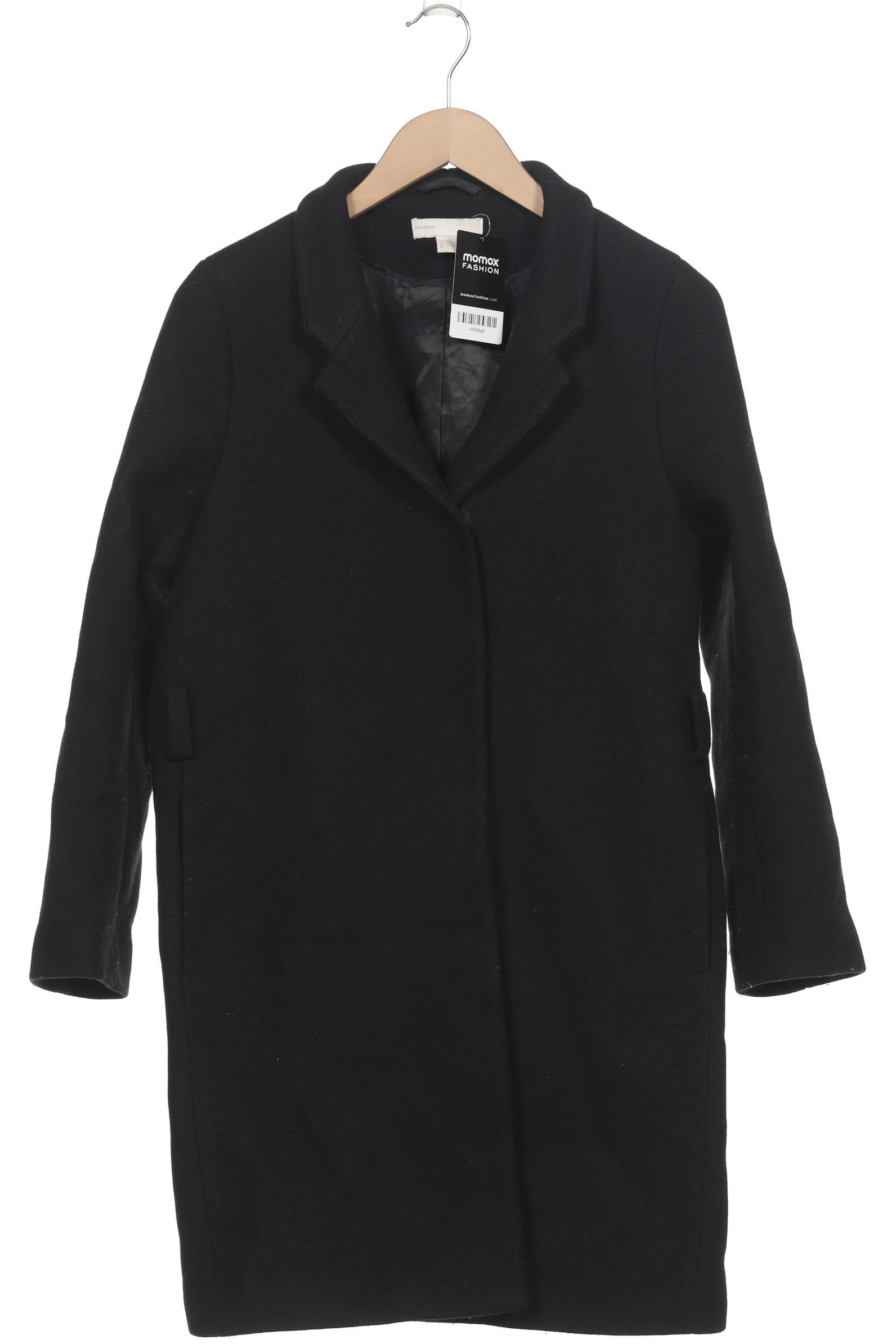 

H&M Damen Mantel, schwarz, Gr. 40