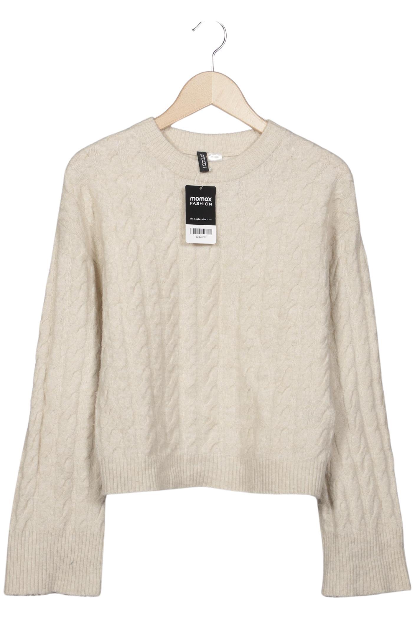 

H&M Damen Pullover, beige, Gr. 32