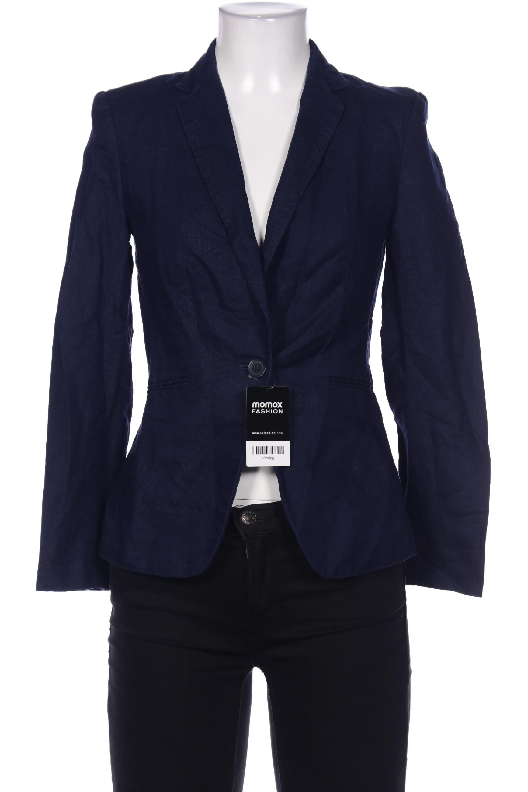 

H&M Damen Blazer, marineblau, Gr. 34