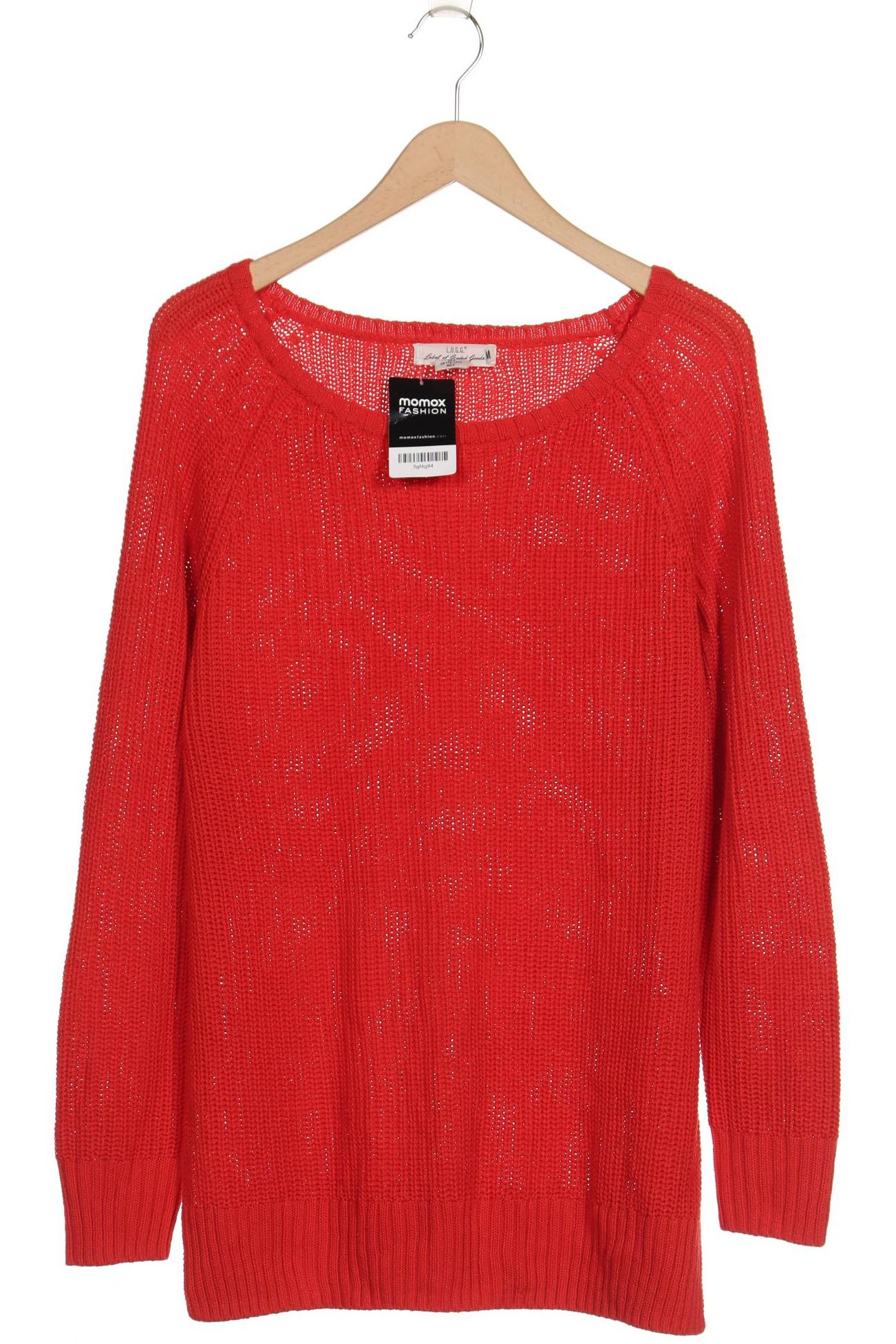 

H&M Damen Pullover, rot, Gr. 42