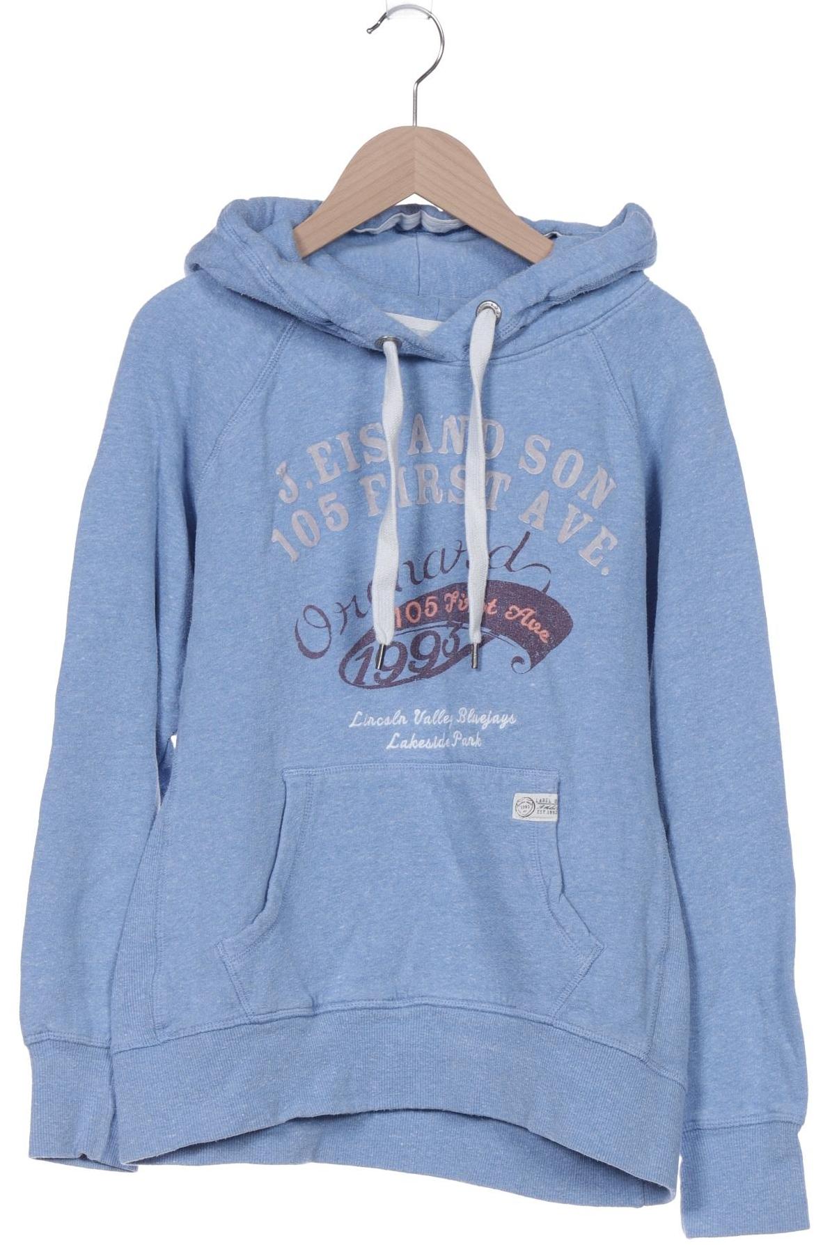 

H&M Damen Kapuzenpullover, blau, Gr. 38