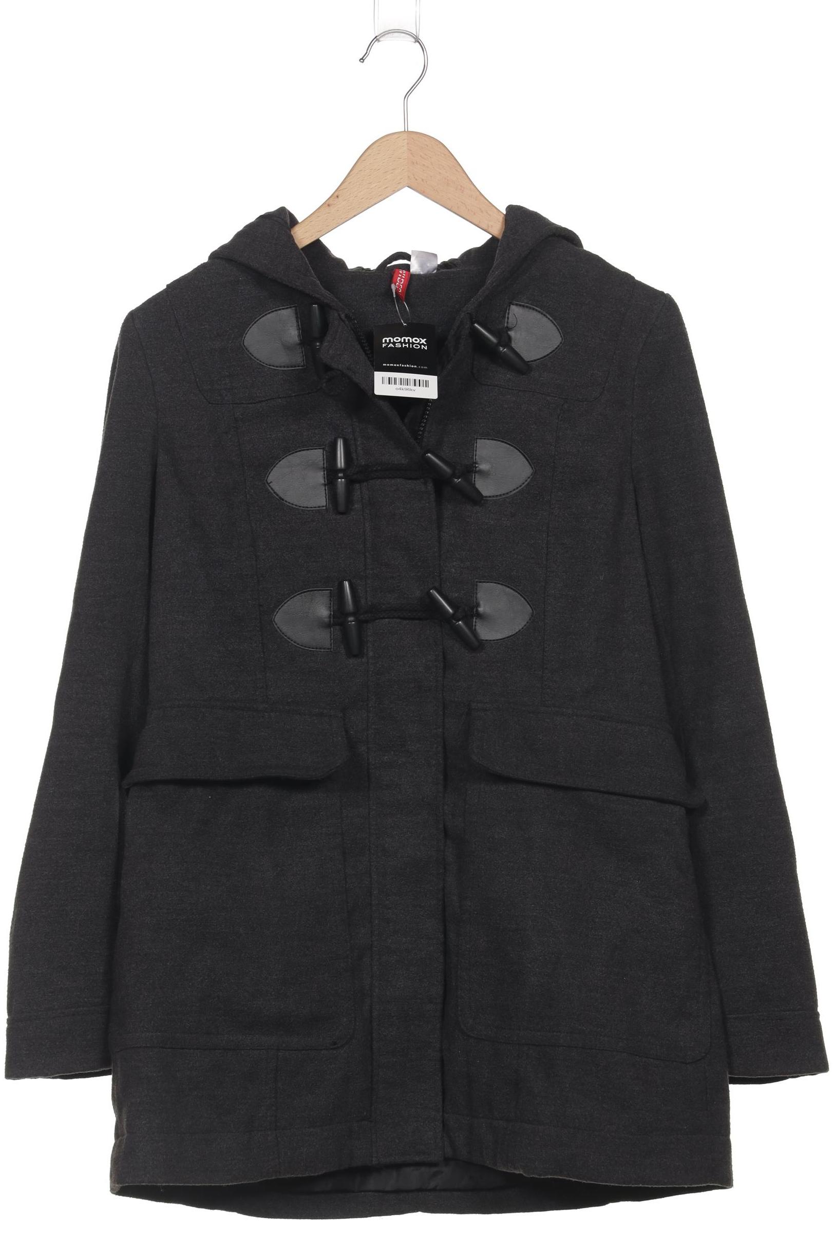 

H&M Damen Mantel, grau, Gr. 42