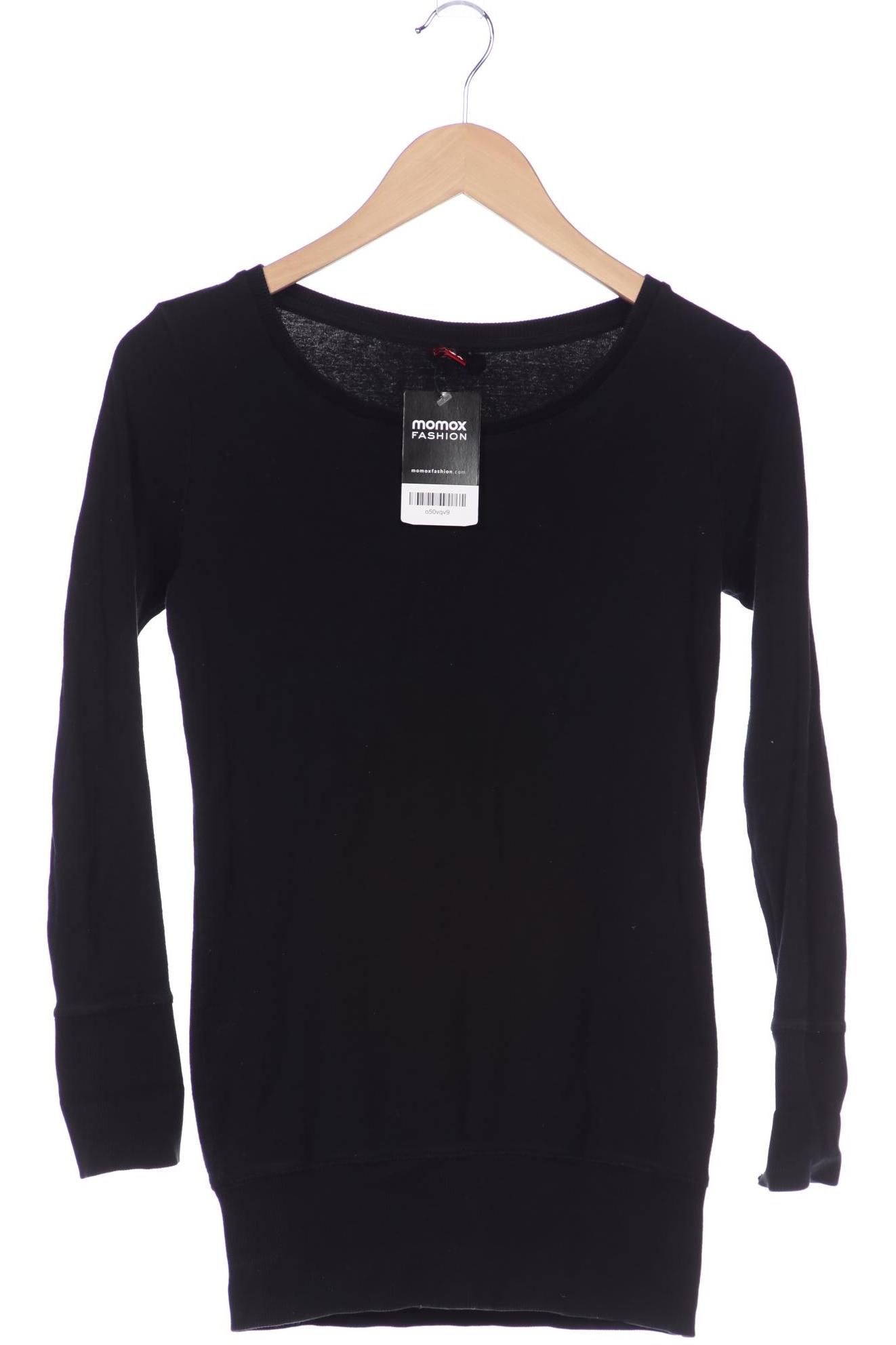 

H&M Damen Langarmshirt, schwarz