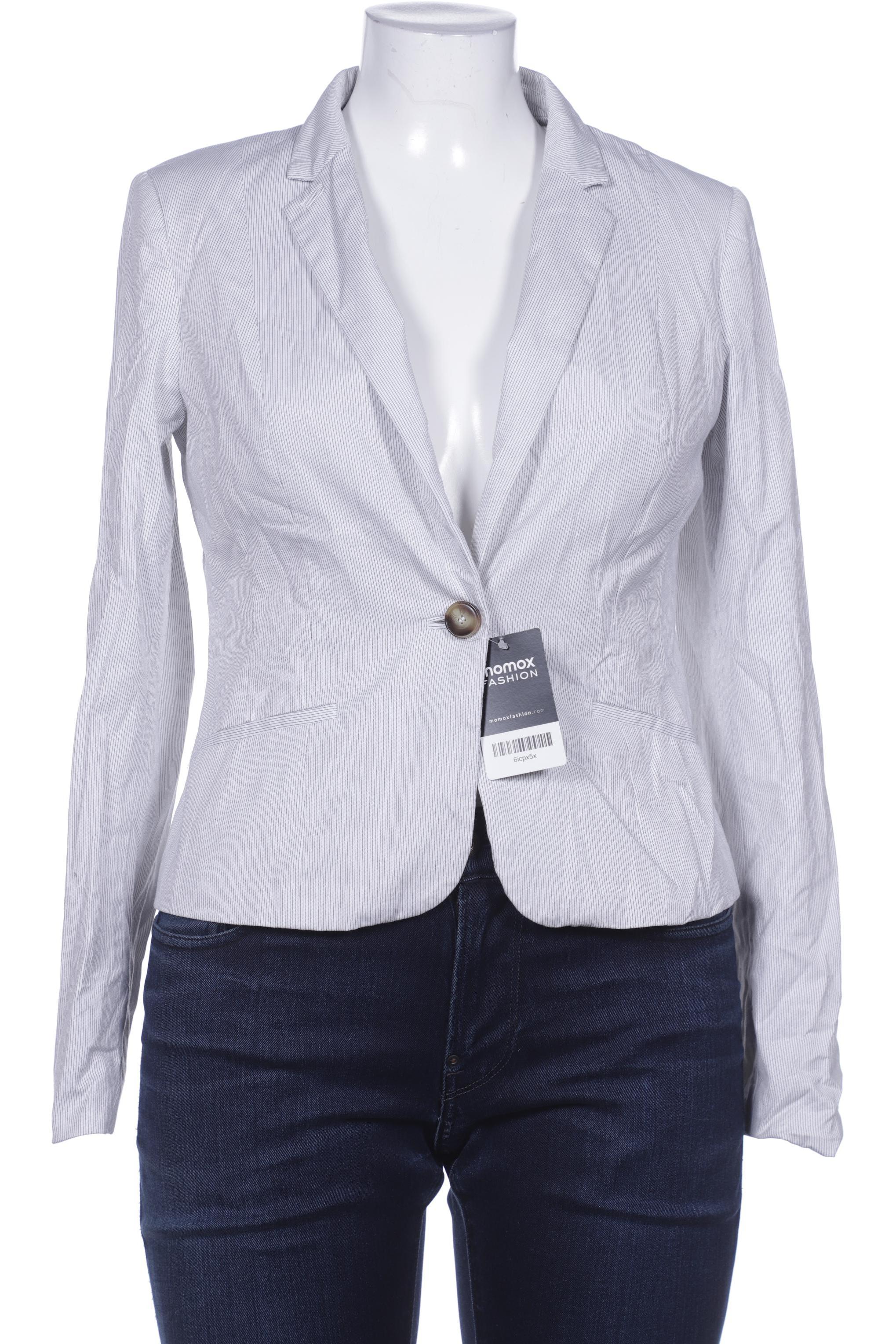 

H&M Damen Blazer, weiß, Gr. 42