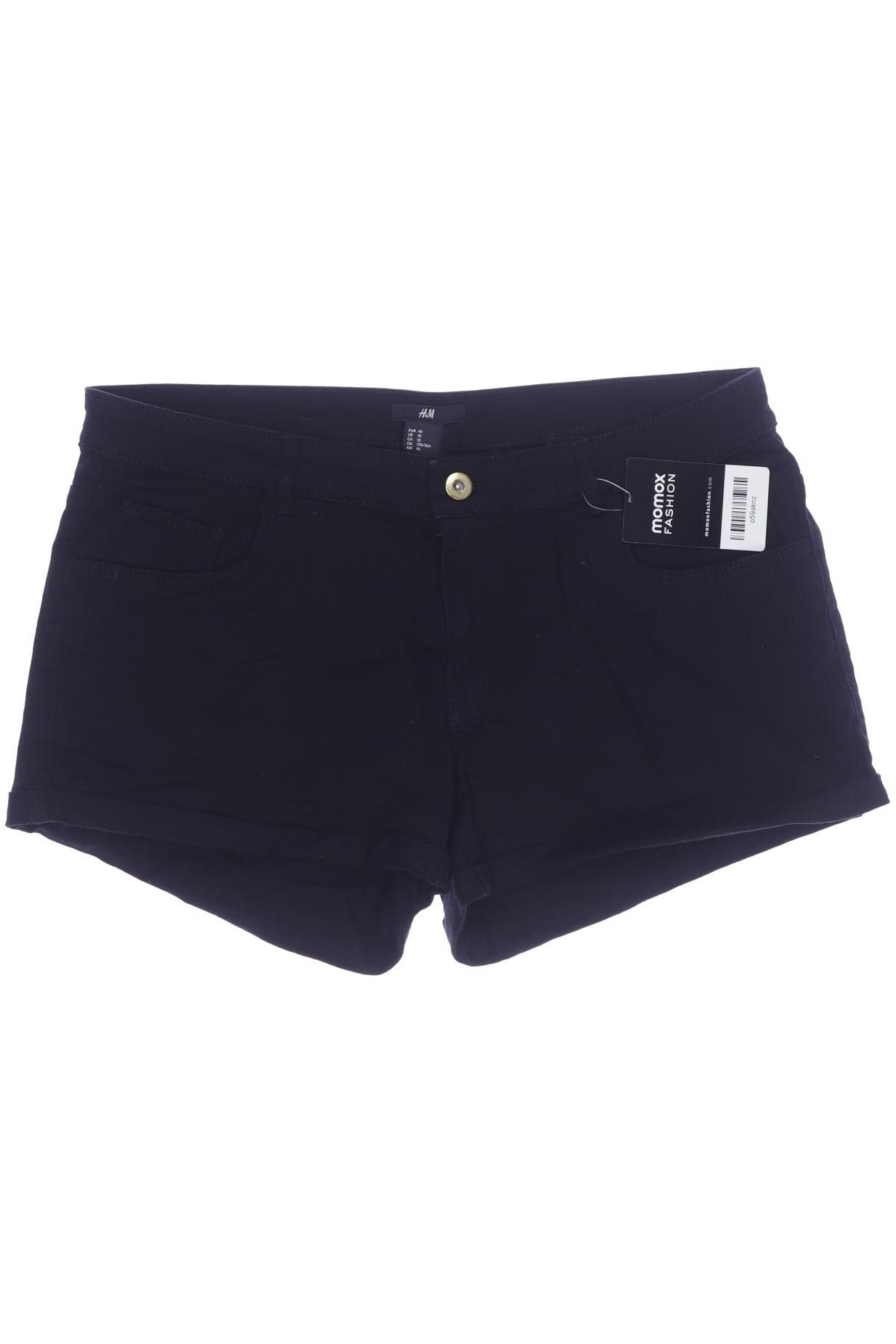 

H&M Damen Shorts, schwarz, Gr. 40