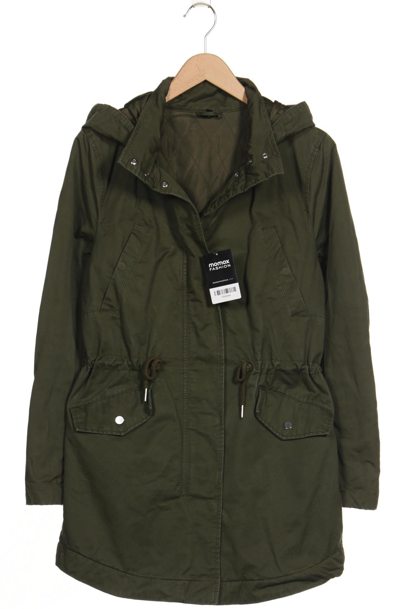 

H&M Damen Mantel, grün, Gr. 36