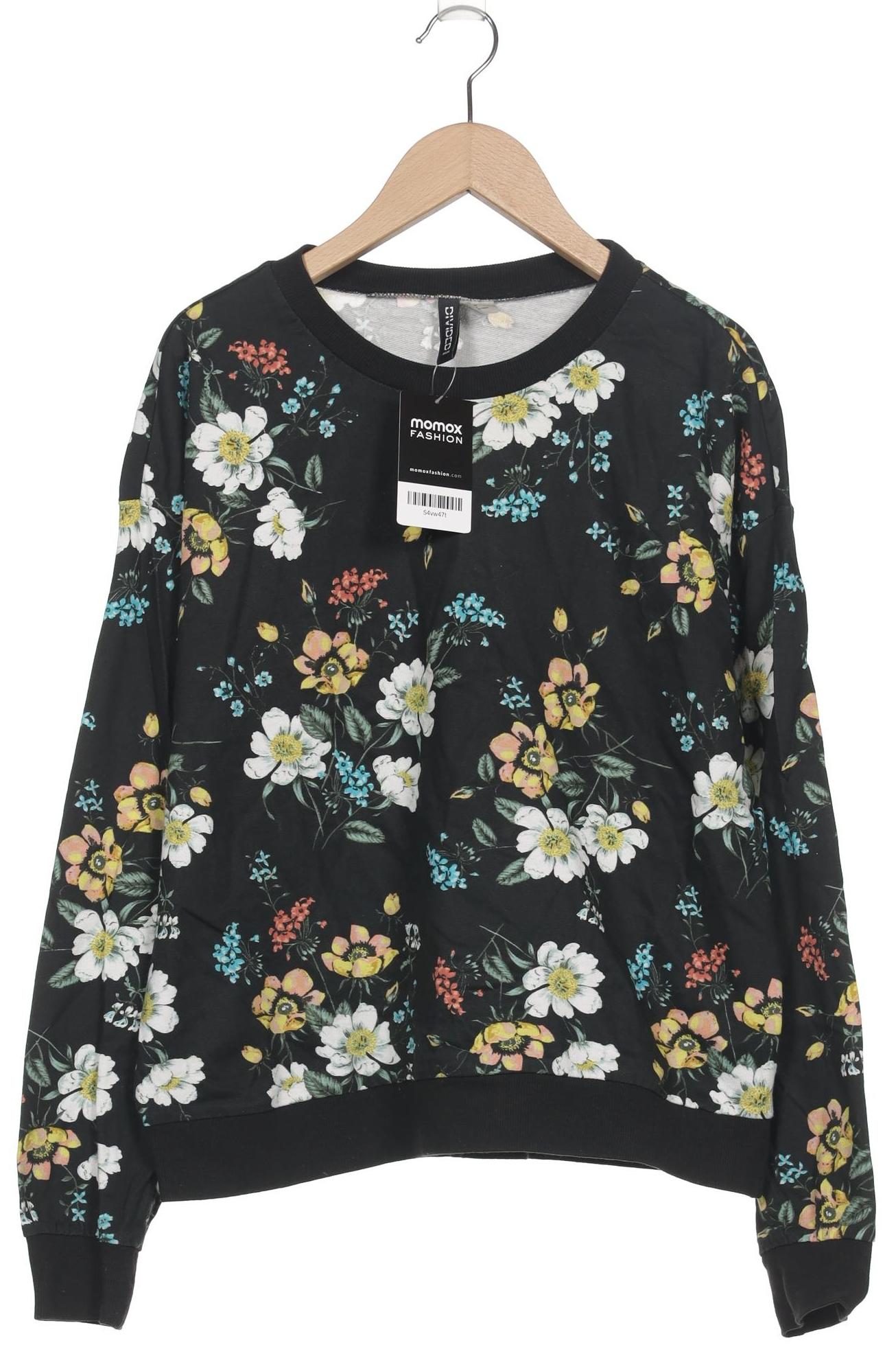 

H&M Damen Sweatshirt, schwarz, Gr. 38