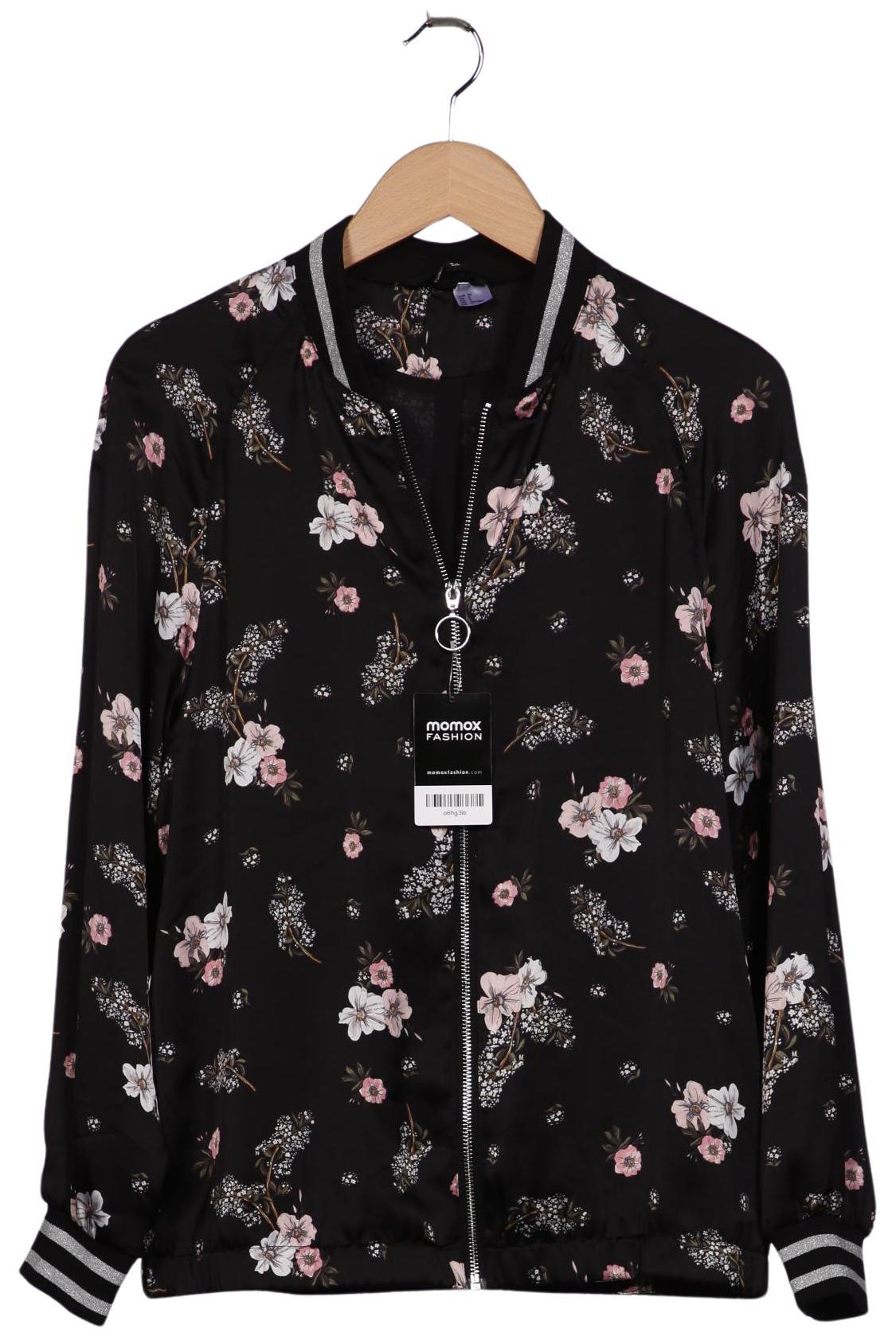 

H&M Damen Jacke, schwarz, Gr. 36