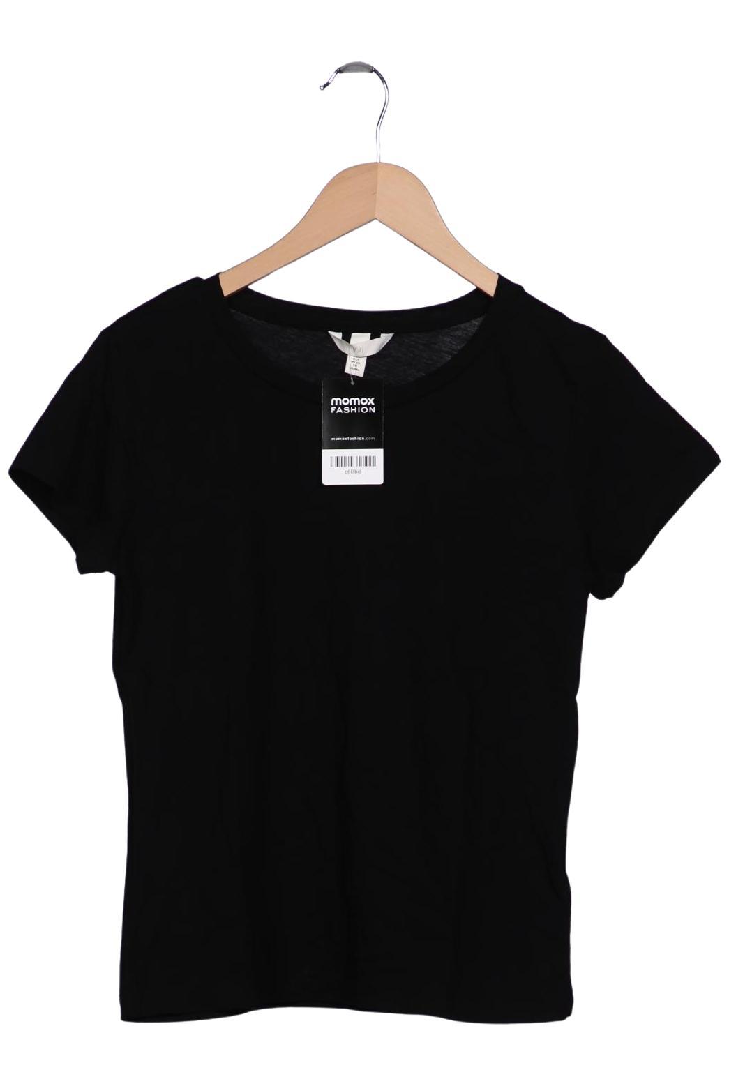 

H&M Damen T-Shirt, schwarz, Gr. 36